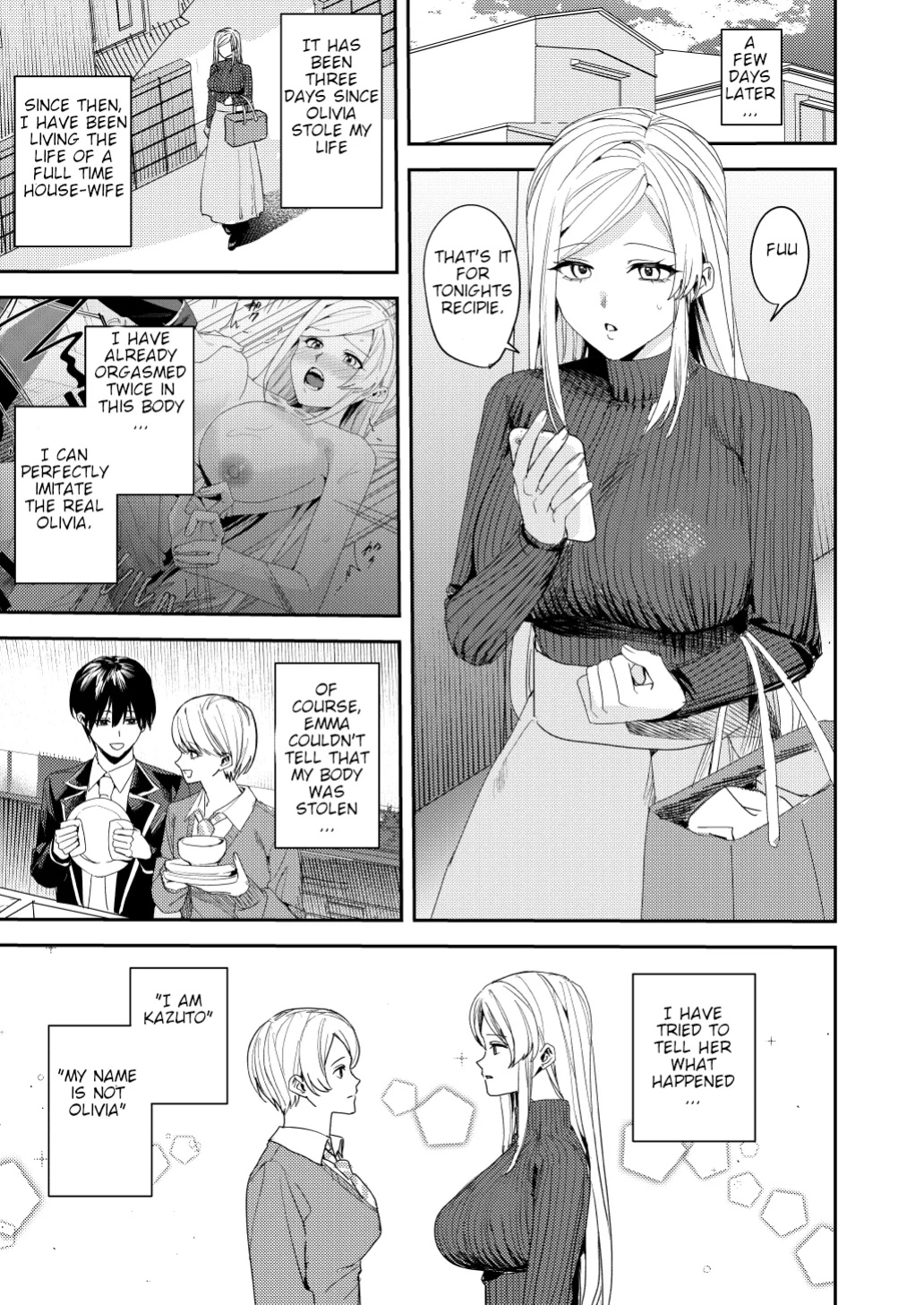 [Amuai Okashi Seisakusho (Betty, Namamugi)] You must accept Olivia’s life as a milf, mother and wife