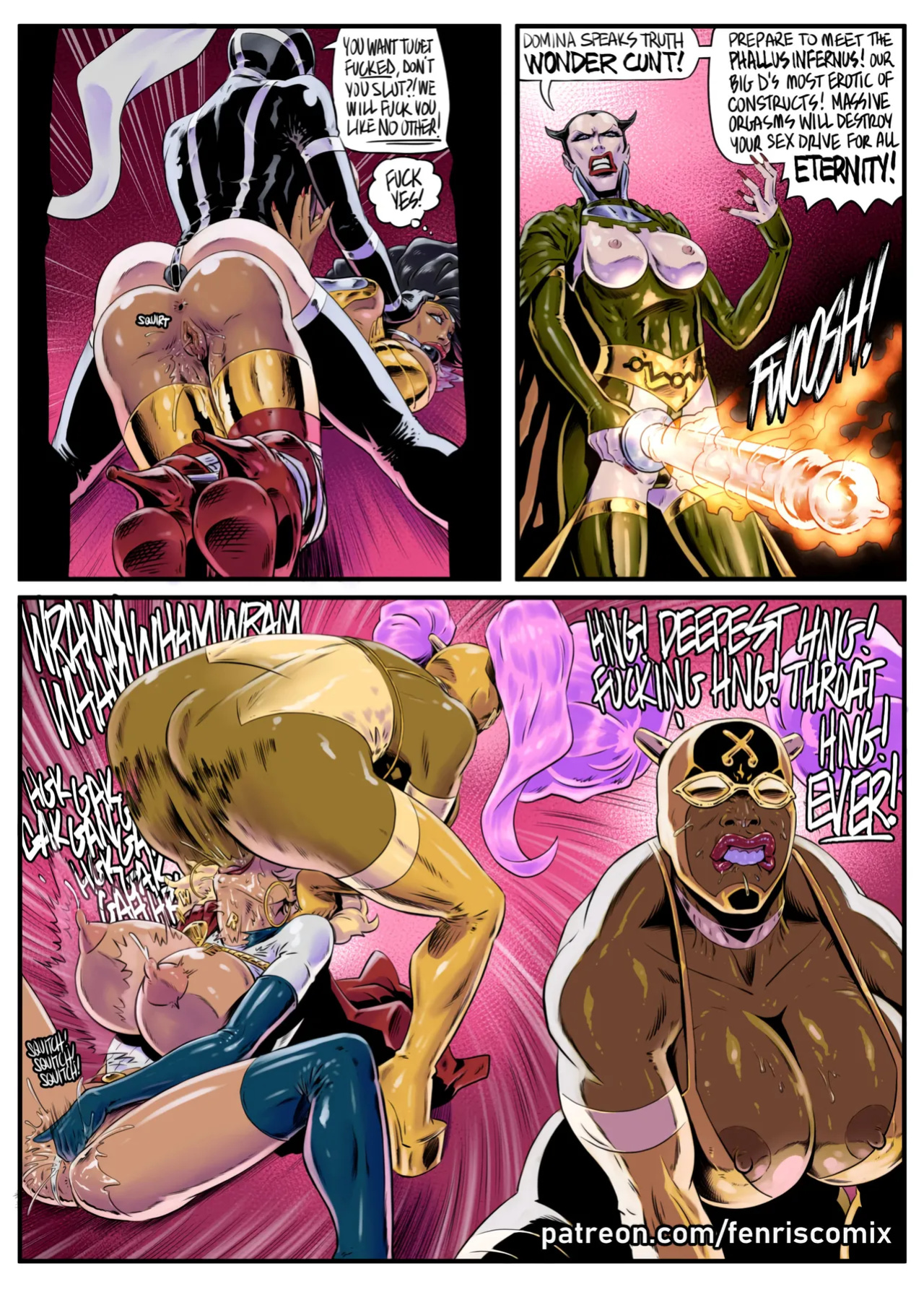 [FenrisComix] Wonder Cunt series