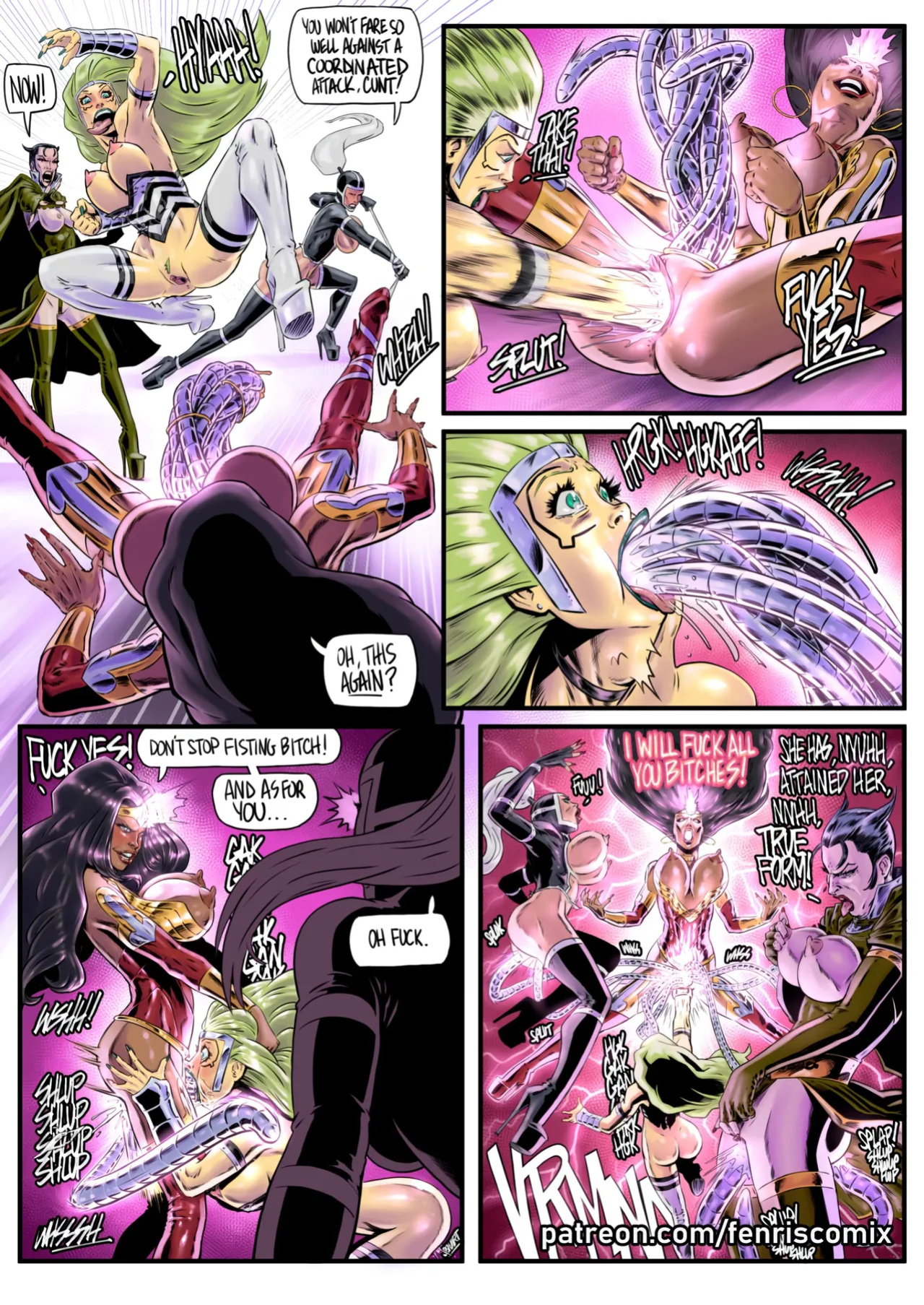 [FenrisComix] Wonder Cunt series
