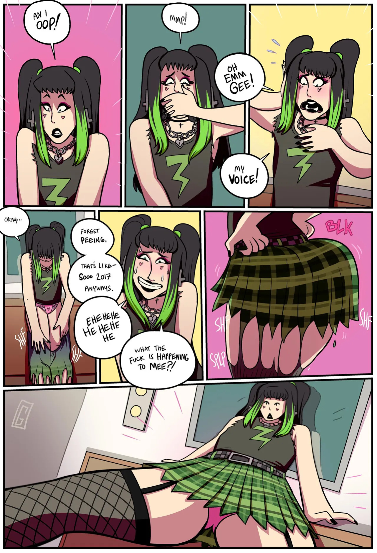 [GrumpyTG] Help! I Turned Into An E-Girl
