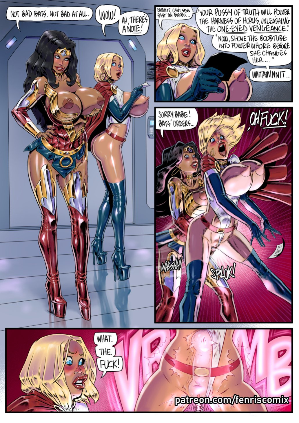 [FenrisComix] Wondercunt 3 (Justice League)
