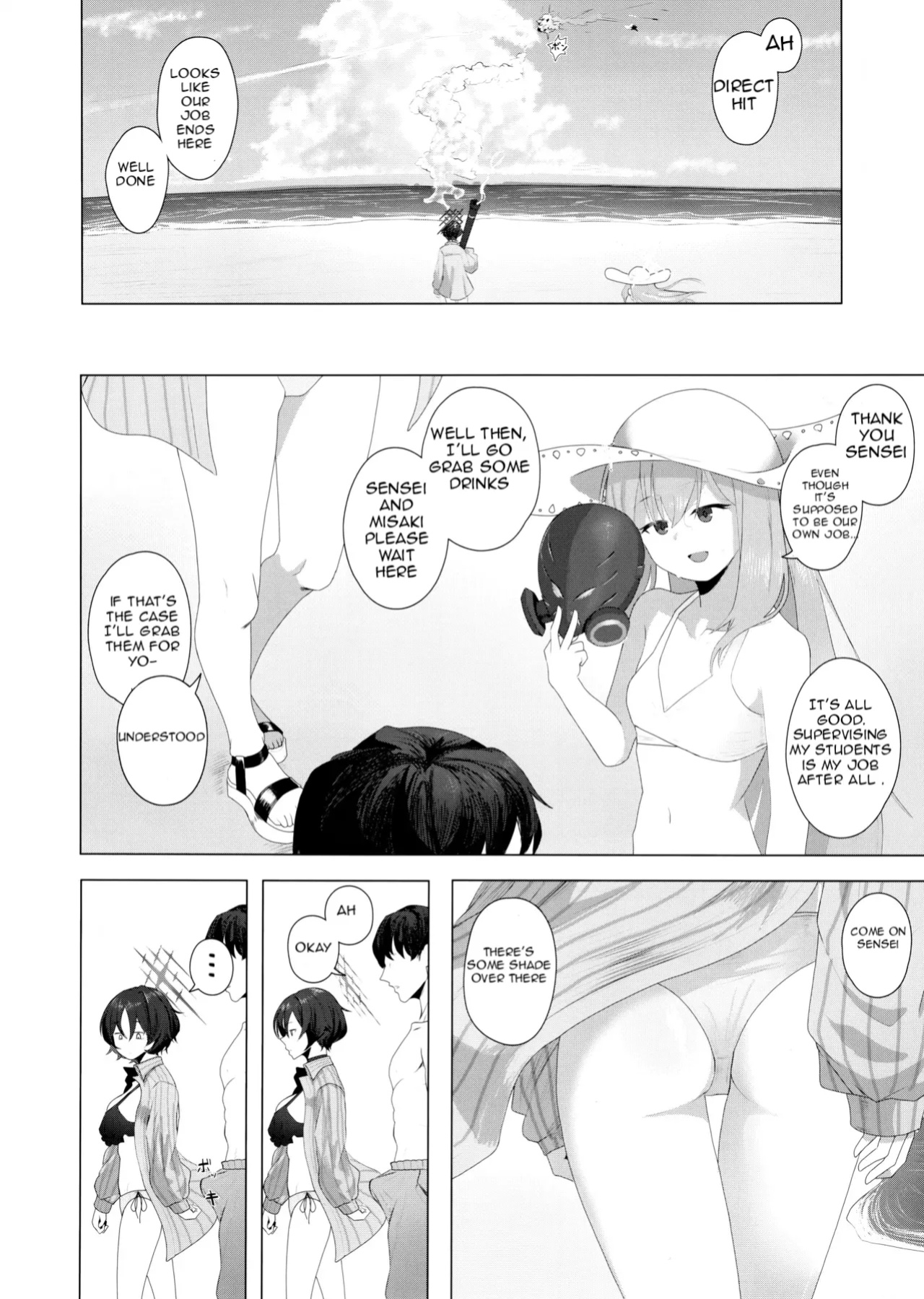 (C104) [HEKATONCHEIR (Yahagi Wakahiko)] Fusoroi no Nimaigai - The two unpaired bivulvas (Blue Archive)[english] (Kuwana)