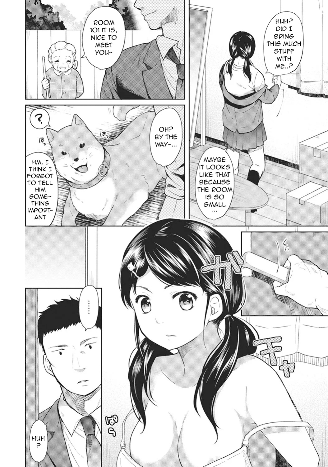 [Fumitsuki Sou] 1LDK+JK Ikinari Doukyo? Mitchaku!? Hatsu Ecchi!!? Ch. 1-49 [Comfy Pillow Scans & 1 2 Translations]