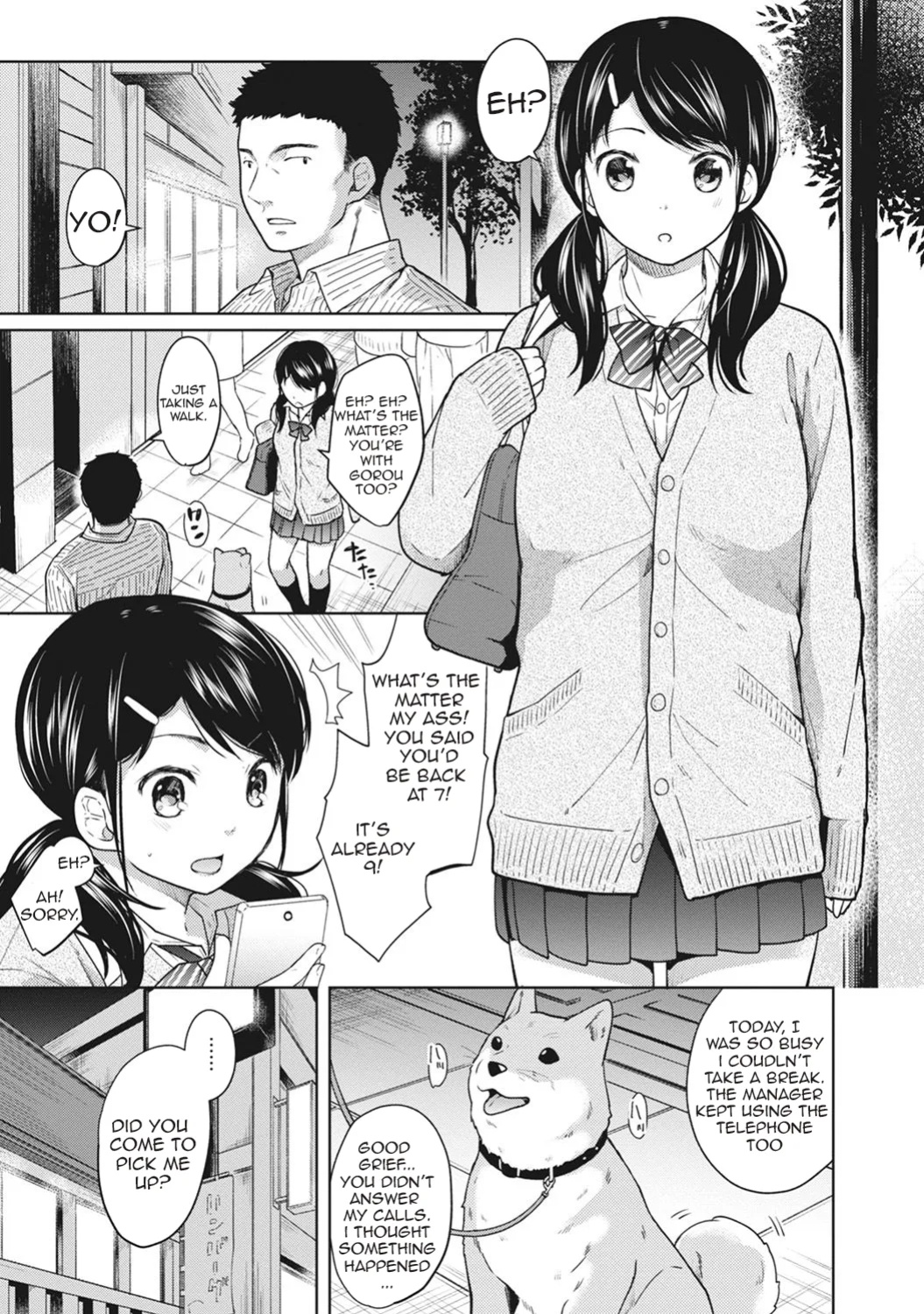 [Fumitsuki Sou] 1LDK+JK Ikinari Doukyo? Mitchaku!? Hatsu Ecchi!!? Ch. 1-49 [Comfy Pillow Scans & 1 2 Translations]