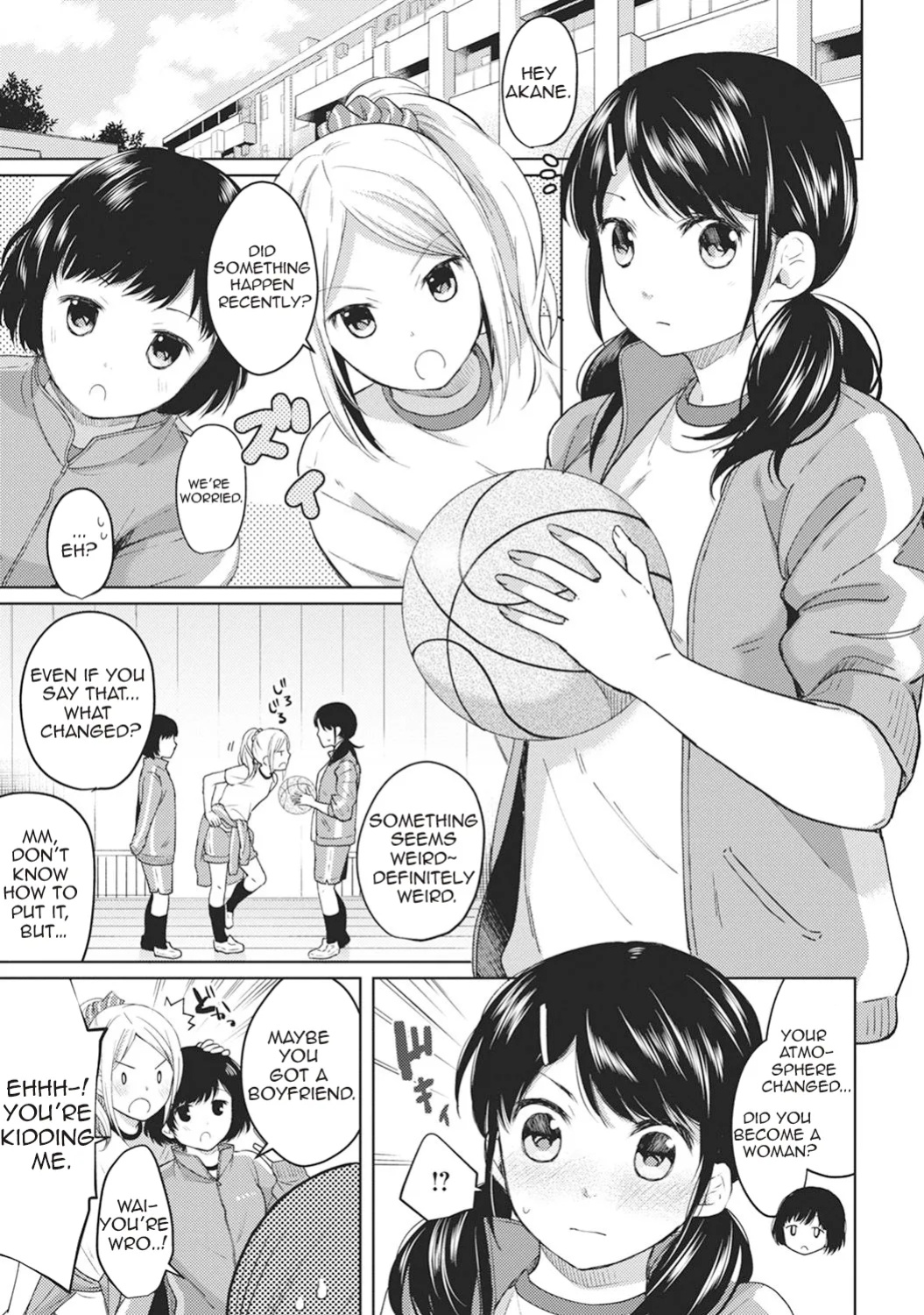 [Fumitsuki Sou] 1LDK+JK Ikinari Doukyo? Mitchaku!? Hatsu Ecchi!!? Ch. 1-49 [Comfy Pillow Scans & 1 2 Translations]