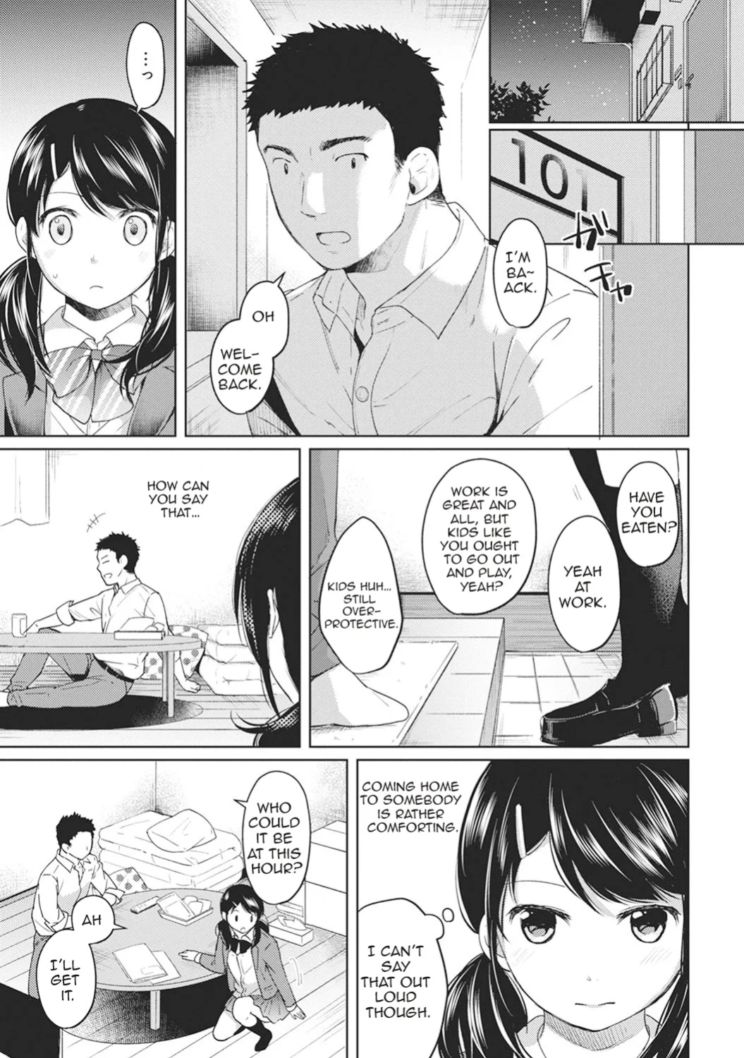 [Fumitsuki Sou] 1LDK+JK Ikinari Doukyo? Mitchaku!? Hatsu Ecchi!!? Ch. 1-49 [Comfy Pillow Scans & 1 2 Translations]