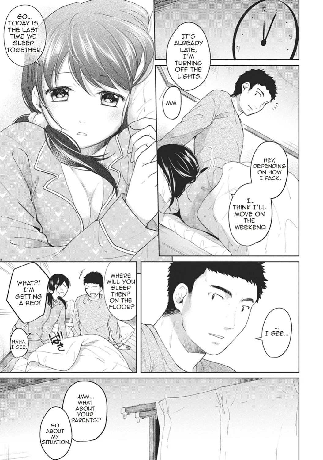 [Fumitsuki Sou] 1LDK+JK Ikinari Doukyo? Mitchaku!? Hatsu Ecchi!!? Ch. 1-49 [Comfy Pillow Scans & 1 2 Translations]