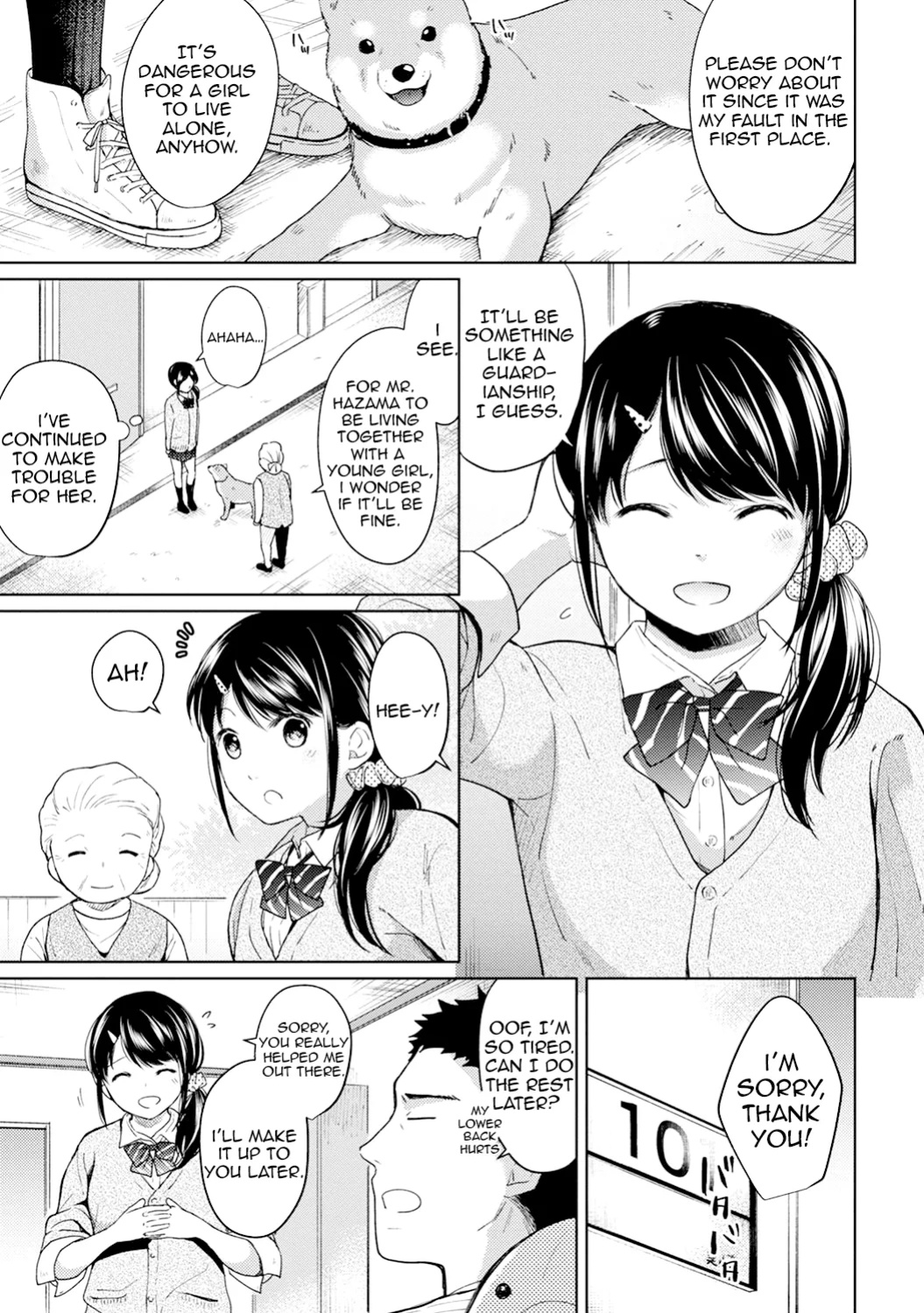 [Fumitsuki Sou] 1LDK+JK Ikinari Doukyo? Mitchaku!? Hatsu Ecchi!!? Ch. 1-49 [Comfy Pillow Scans & 1 2 Translations]
