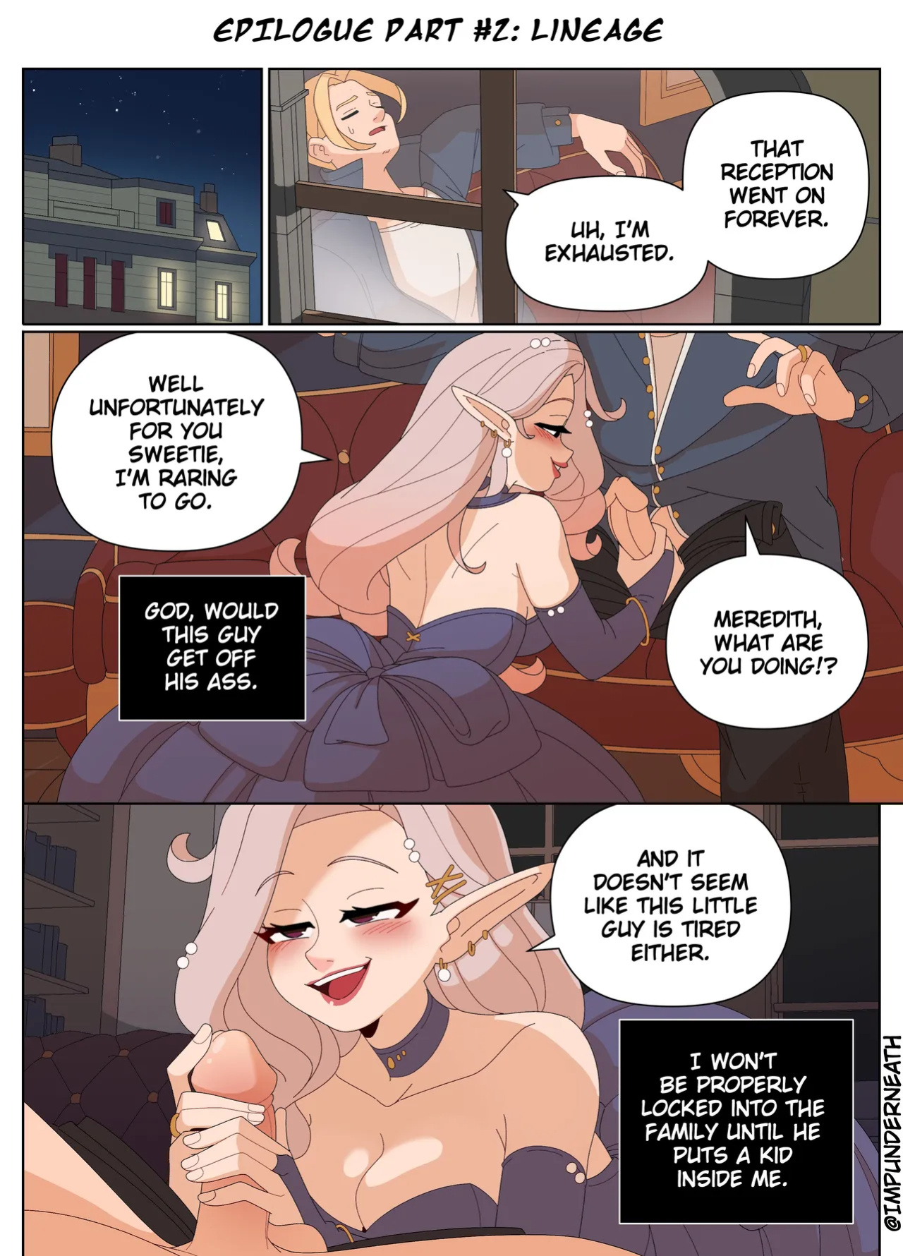 [ImpUnderneath] Elf and Criminal Body Swap