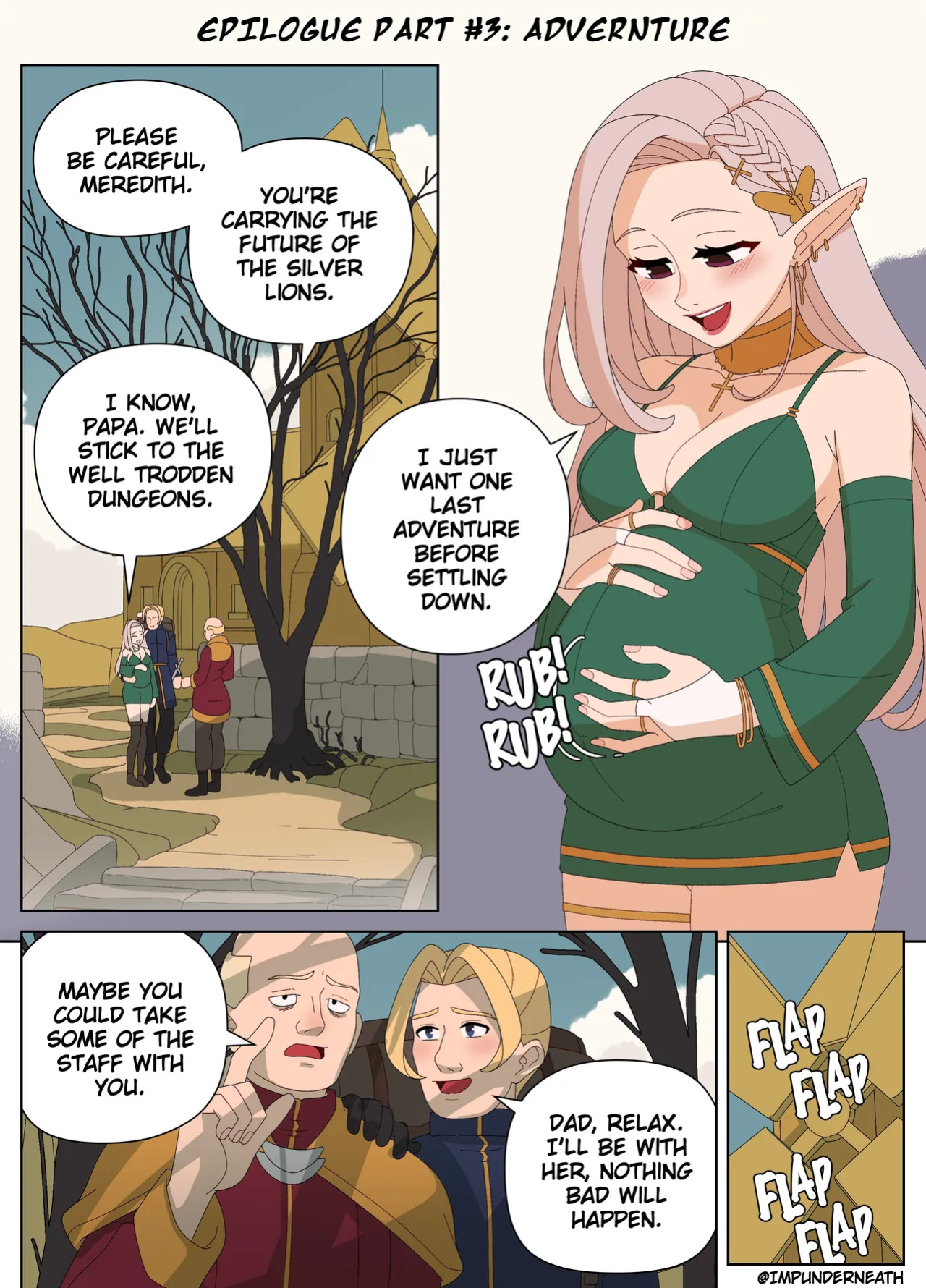 [ImpUnderneath] Elf and Criminal Body Swap
