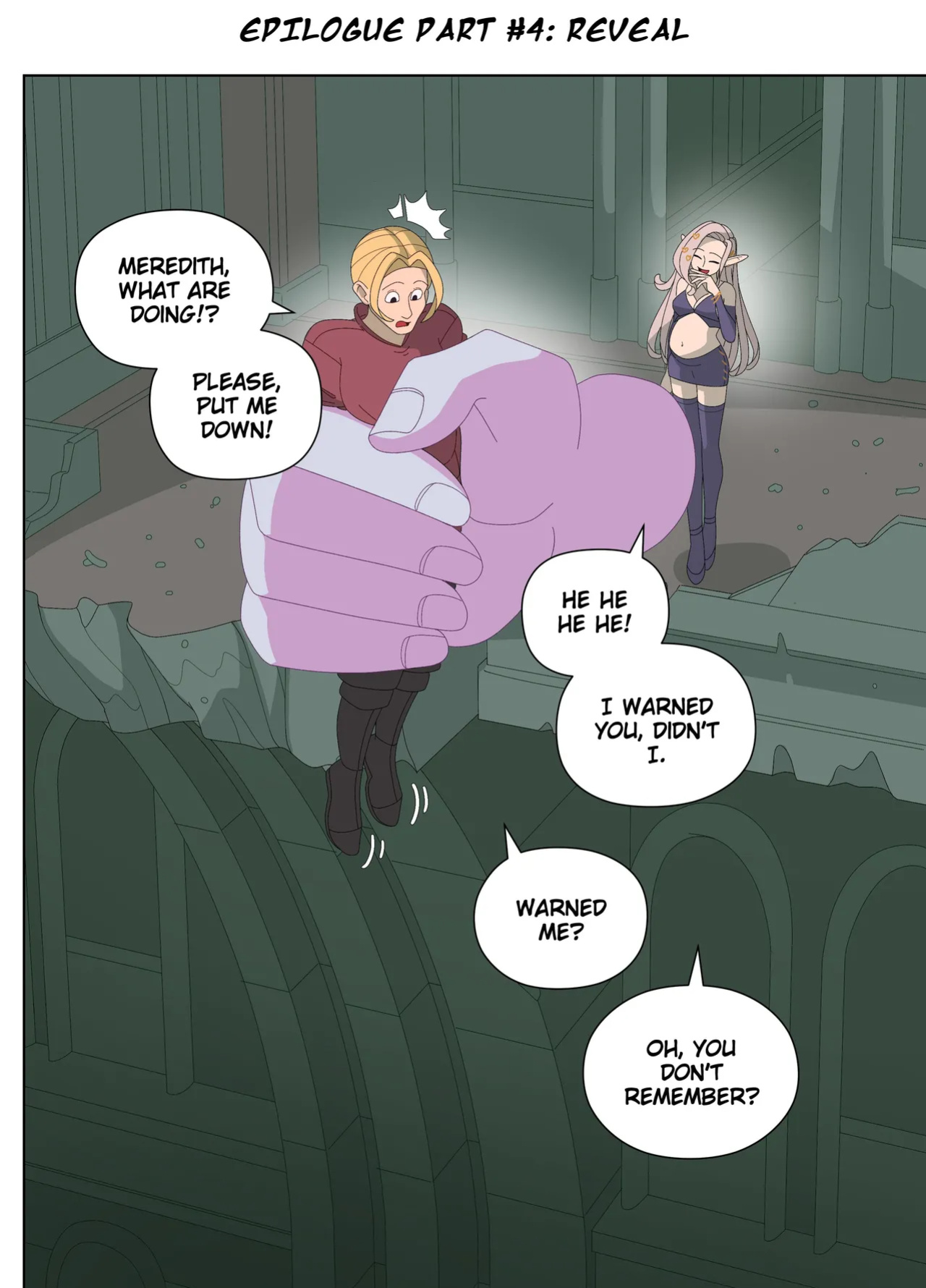 [ImpUnderneath] Elf and Criminal Body Swap