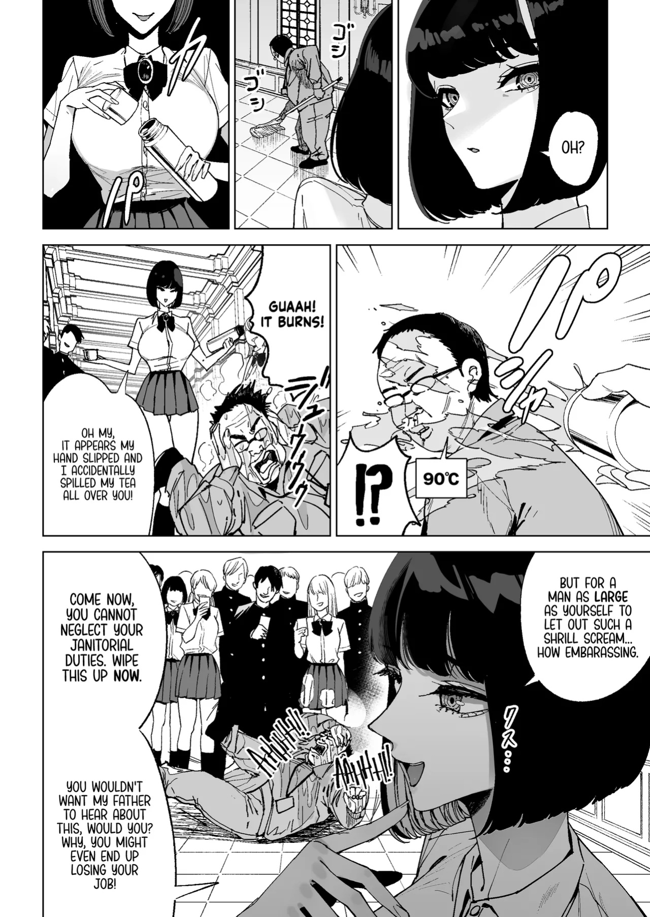 [Gensou Pump (Fukumoto Masahisa)] High-Class Hypnotism ~ An S-Rank Young Lady With A Horrible Personality Gets Dominated By A Disgusting Old Man~ | Reijou Saimin [Bikkie Biter]