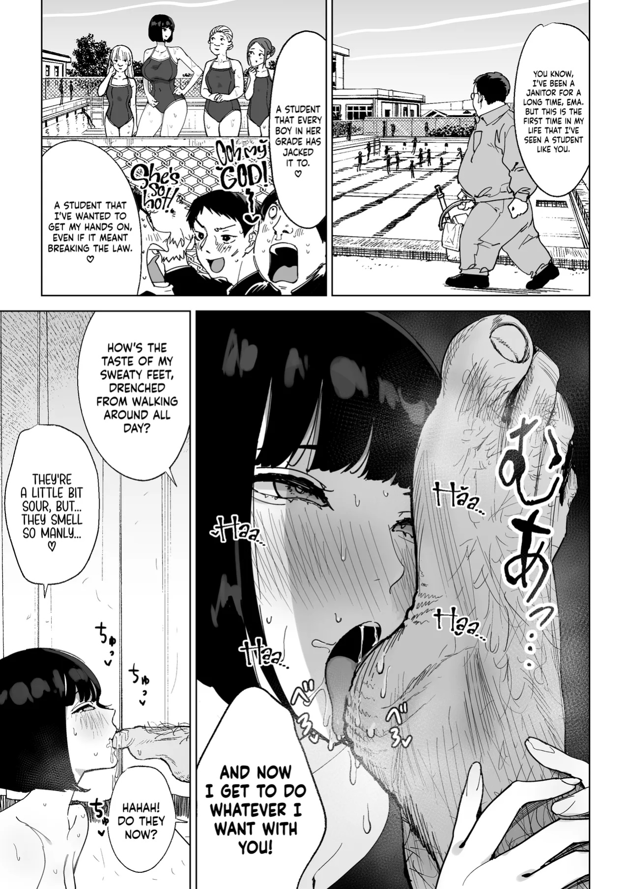 [Gensou Pump (Fukumoto Masahisa)] High-Class Hypnotism ~ An S-Rank Young Lady With A Horrible Personality Gets Dominated By A Disgusting Old Man~ | Reijou Saimin [Bikkie Biter]