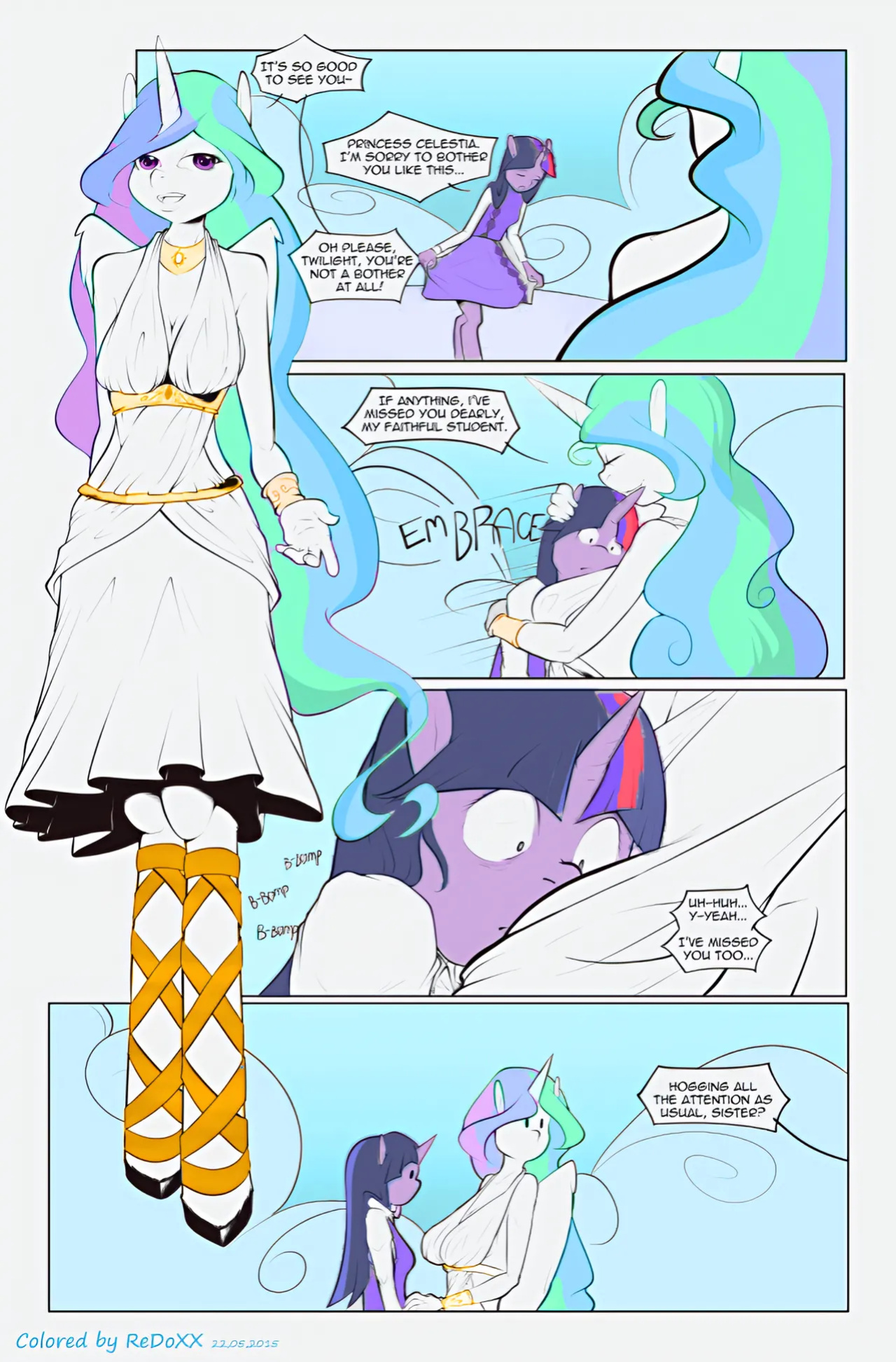 [Bakuhaku] Royally Screwed (My Little Pony Friendship Is Magic) [Colorized]