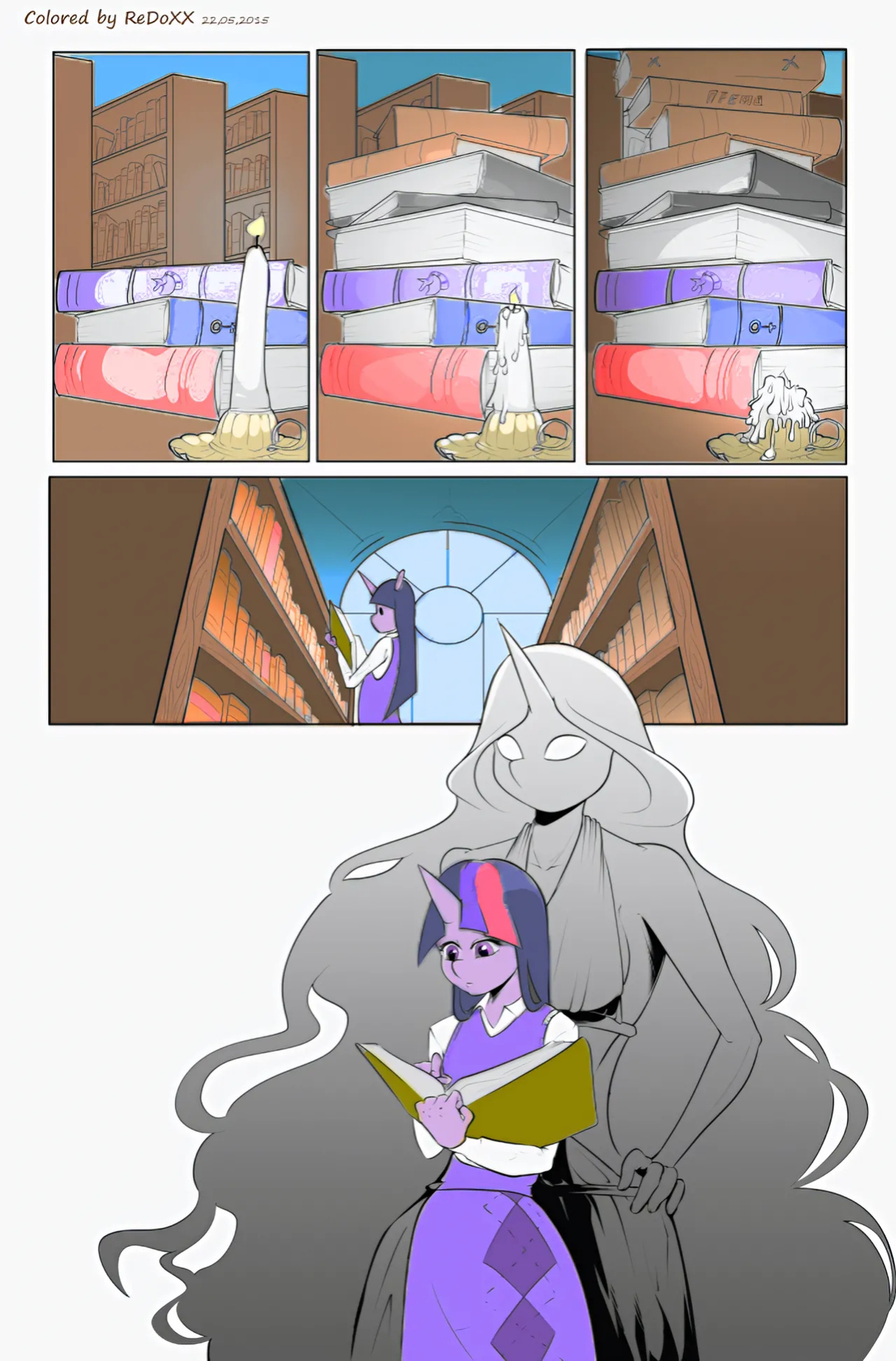[Bakuhaku] Royally Screwed (My Little Pony Friendship Is Magic) [Colorized]