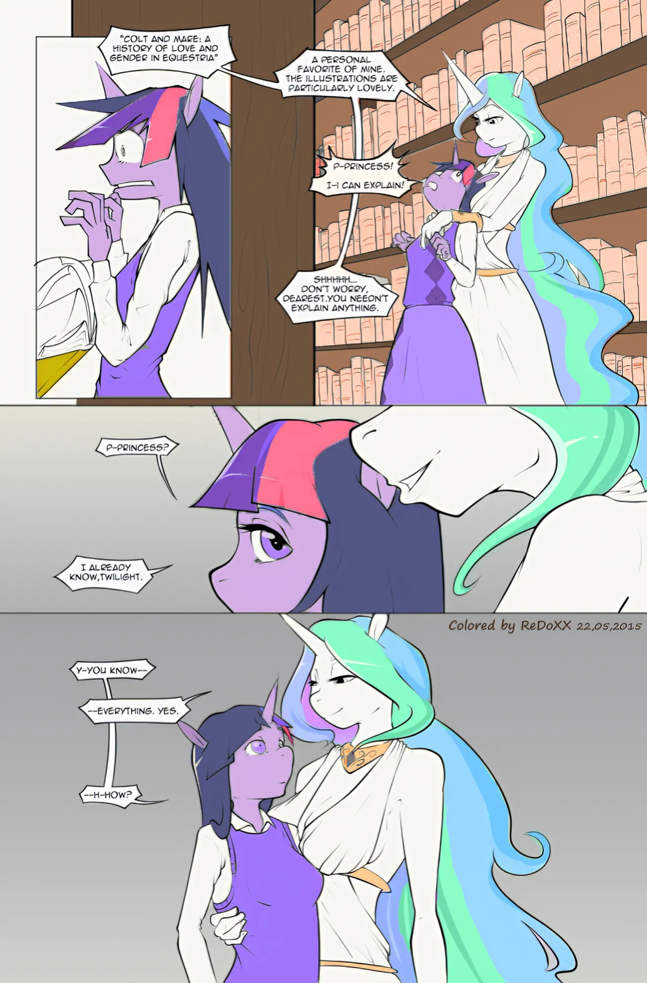 [Bakuhaku] Royally Screwed (My Little Pony Friendship Is Magic) [Colorized]