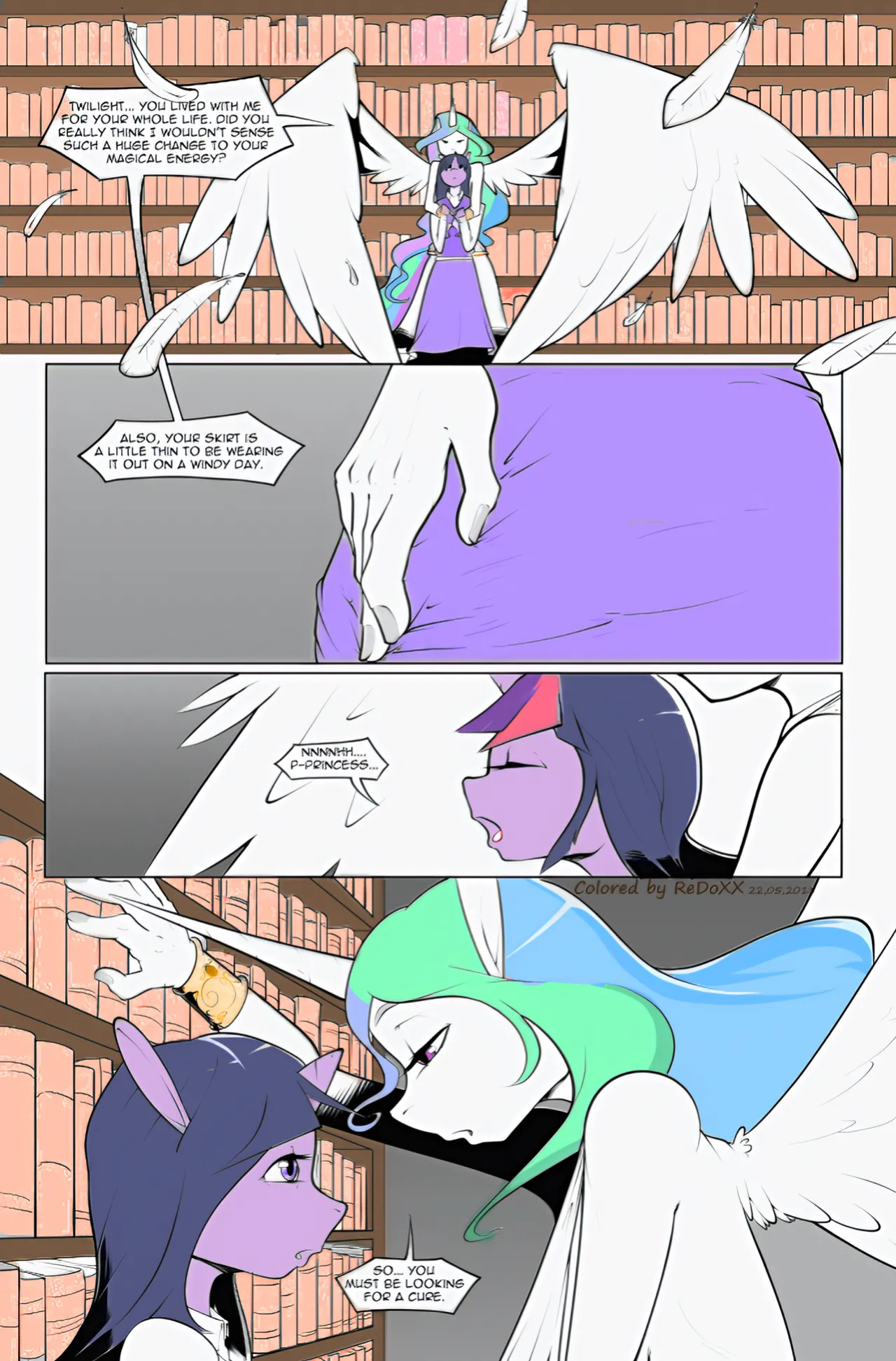 [Bakuhaku] Royally Screwed (My Little Pony Friendship Is Magic) [Colorized]
