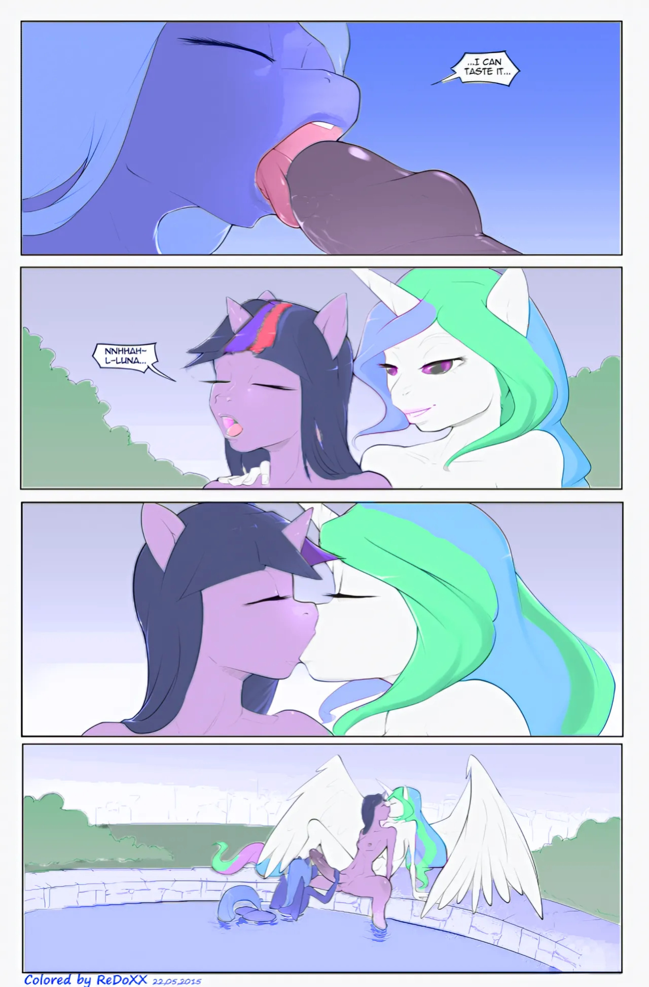 [Bakuhaku] Royally Screwed (My Little Pony Friendship Is Magic) [Colorized]
