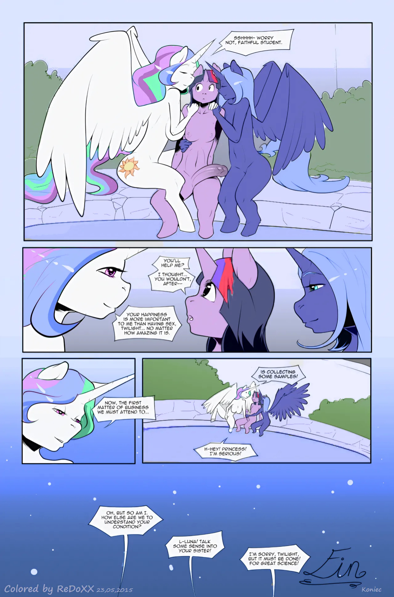 [Bakuhaku] Royally Screwed (My Little Pony Friendship Is Magic) [Colorized]