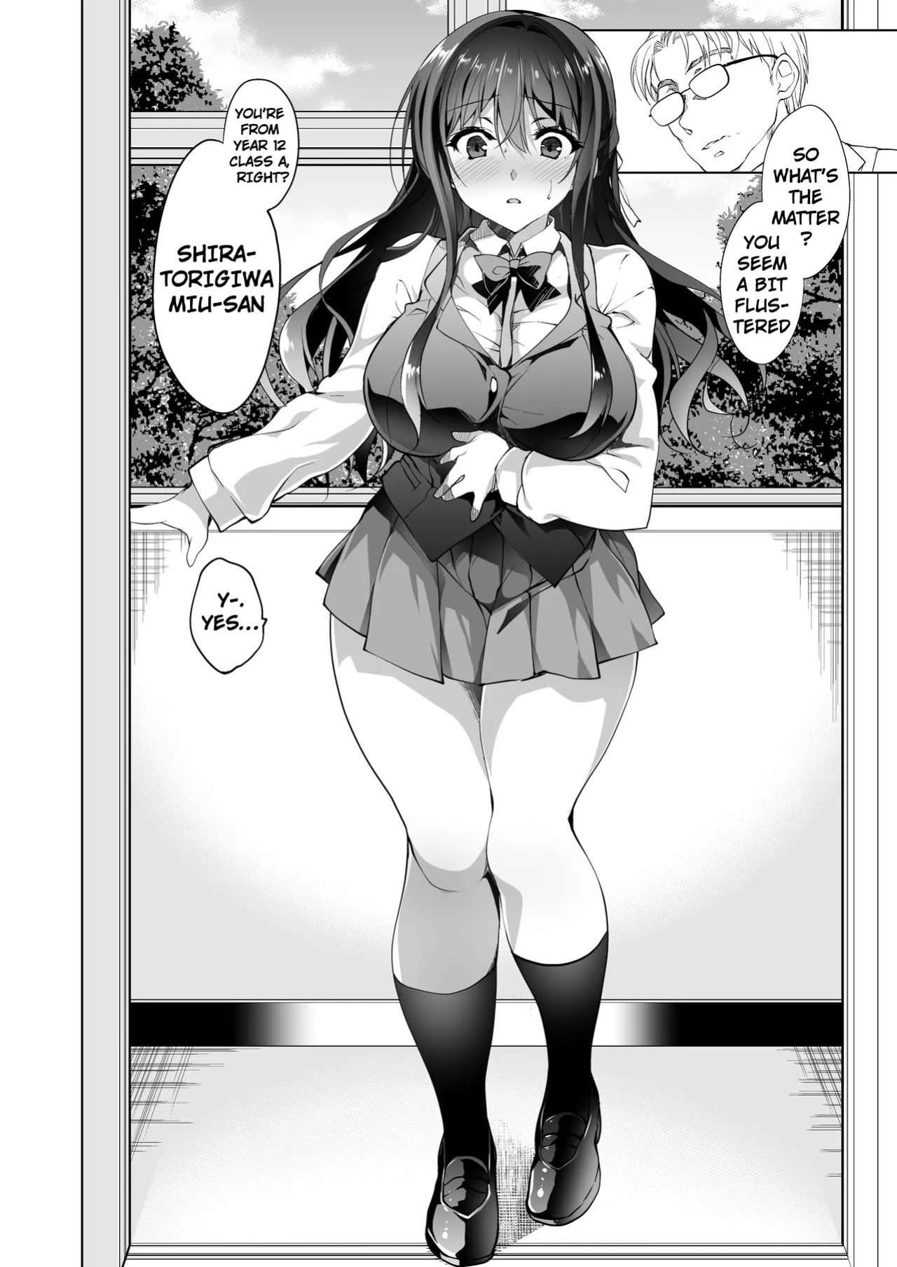 [Ninokoya (Ninoko)] Hakoiri Otome - Kyonyuu JK Miu no Mesu Ochi Seikyouiku | Sheltered Maiden: Big Breasted Miu's Corruptive Sex Counseling