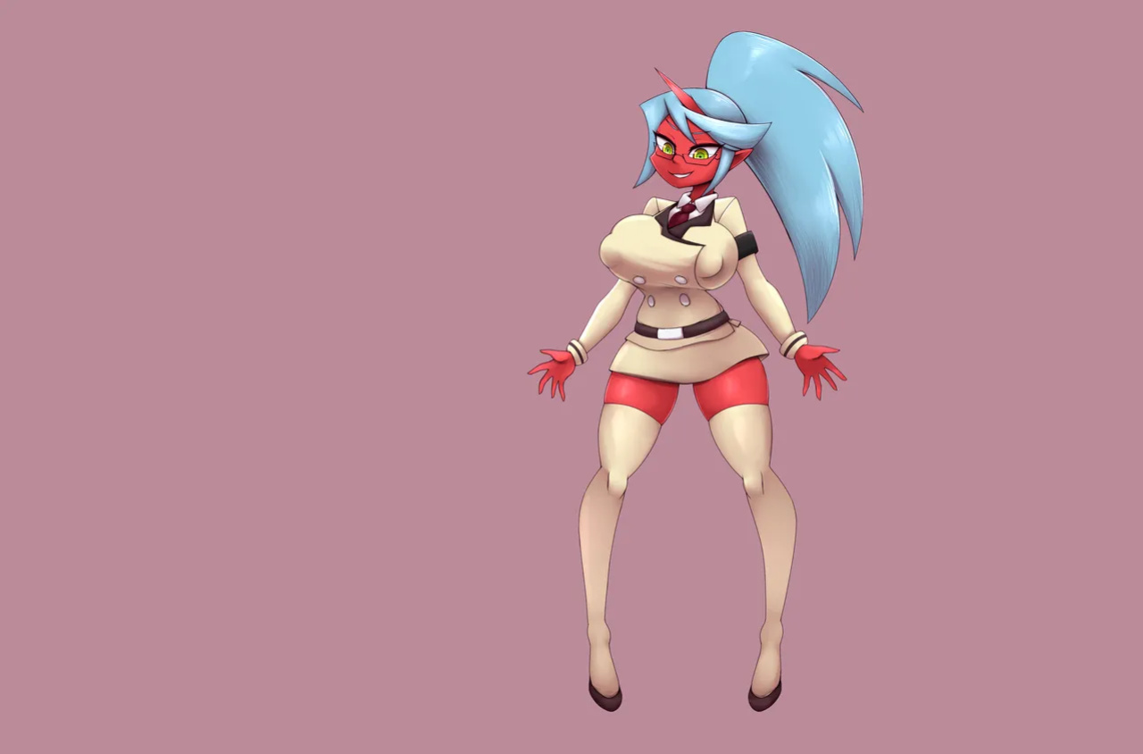 [Metachoke] Kneesocks Long Breast Expansion (Panty & Stockings)