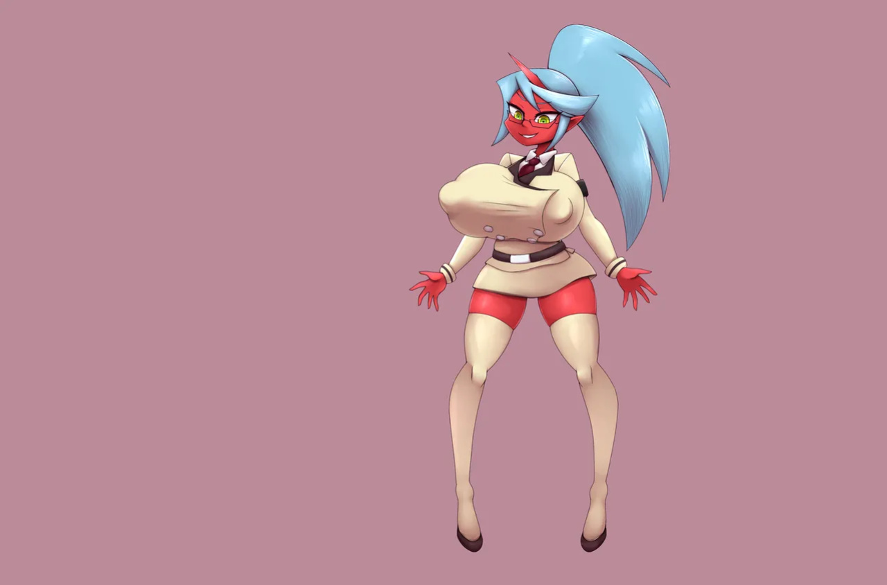 [Metachoke] Kneesocks Long Breast Expansion (Panty & Stockings)