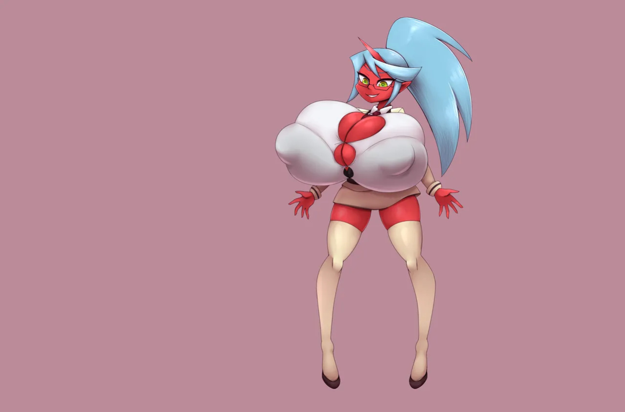 [Metachoke] Kneesocks Long Breast Expansion (Panty & Stockings)