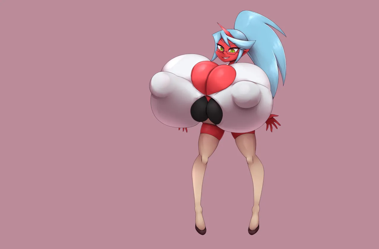 [Metachoke] Kneesocks Long Breast Expansion (Panty & Stockings)