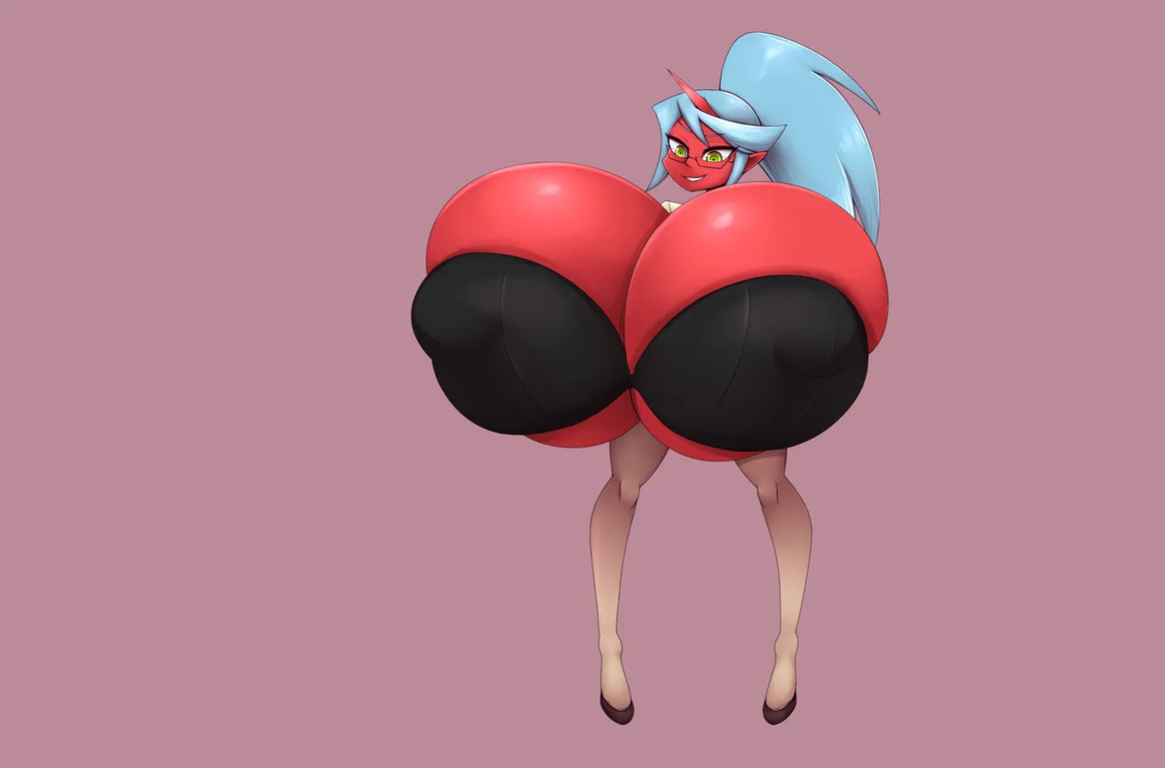 [Metachoke] Kneesocks Long Breast Expansion (Panty & Stockings)