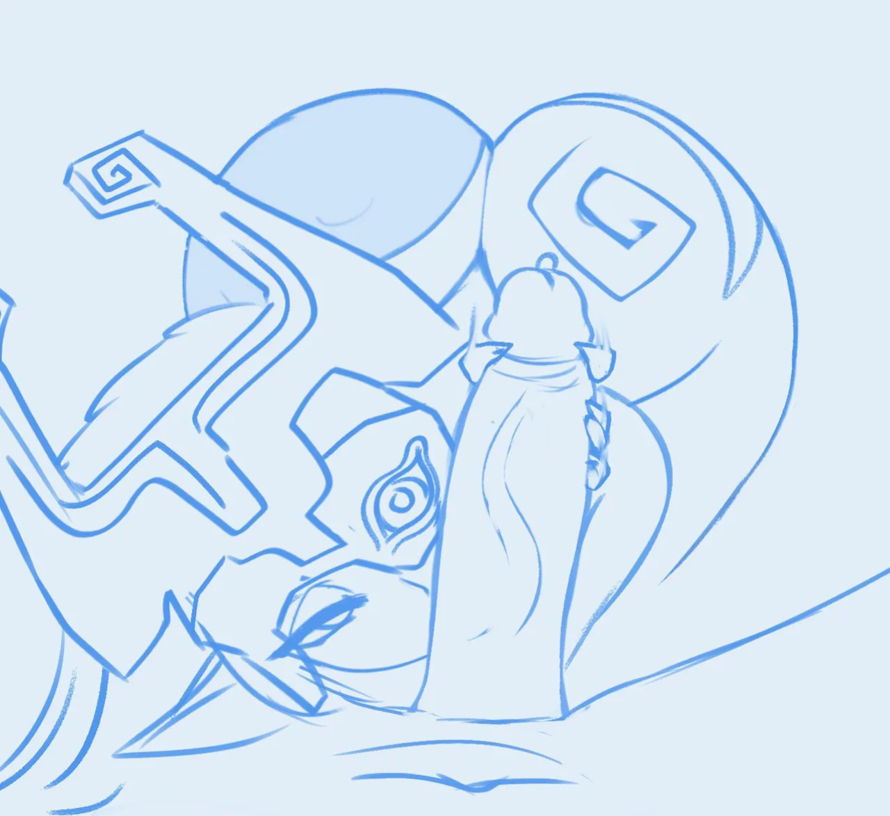 [Bluperer] That one bratty imp Midna (The Legend of Zelda)