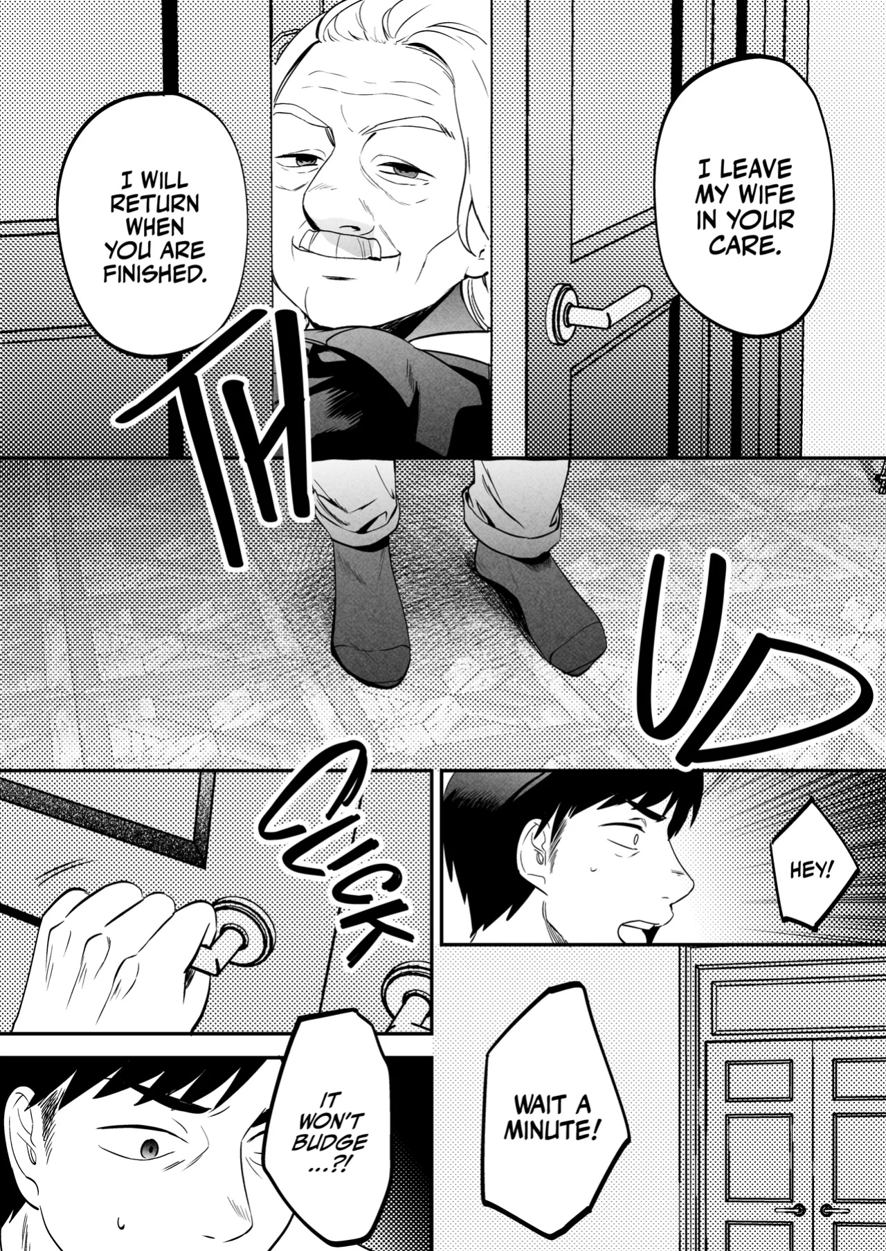 [Manmaya (Same Manma)] Seitaishi ~Watashi no Tsuma o Daitekure~ | The Sexual Therapist ~Please Sleep with My Wife~ [korafu]