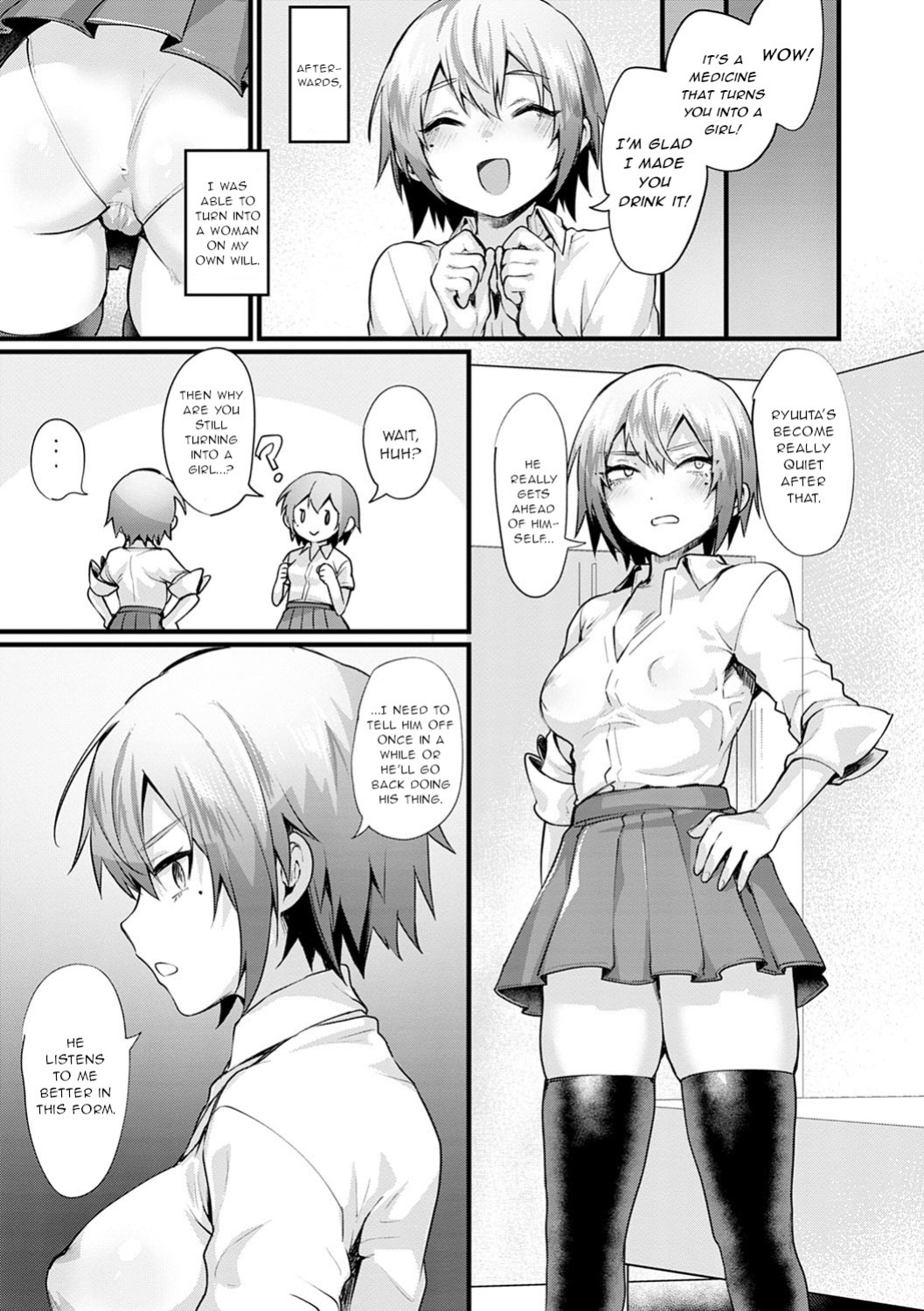 [Echigoya Takeru] Nyotaika Heaven [gentletemptl, 1F47B, desudesu, Nisor, ChoriScans]