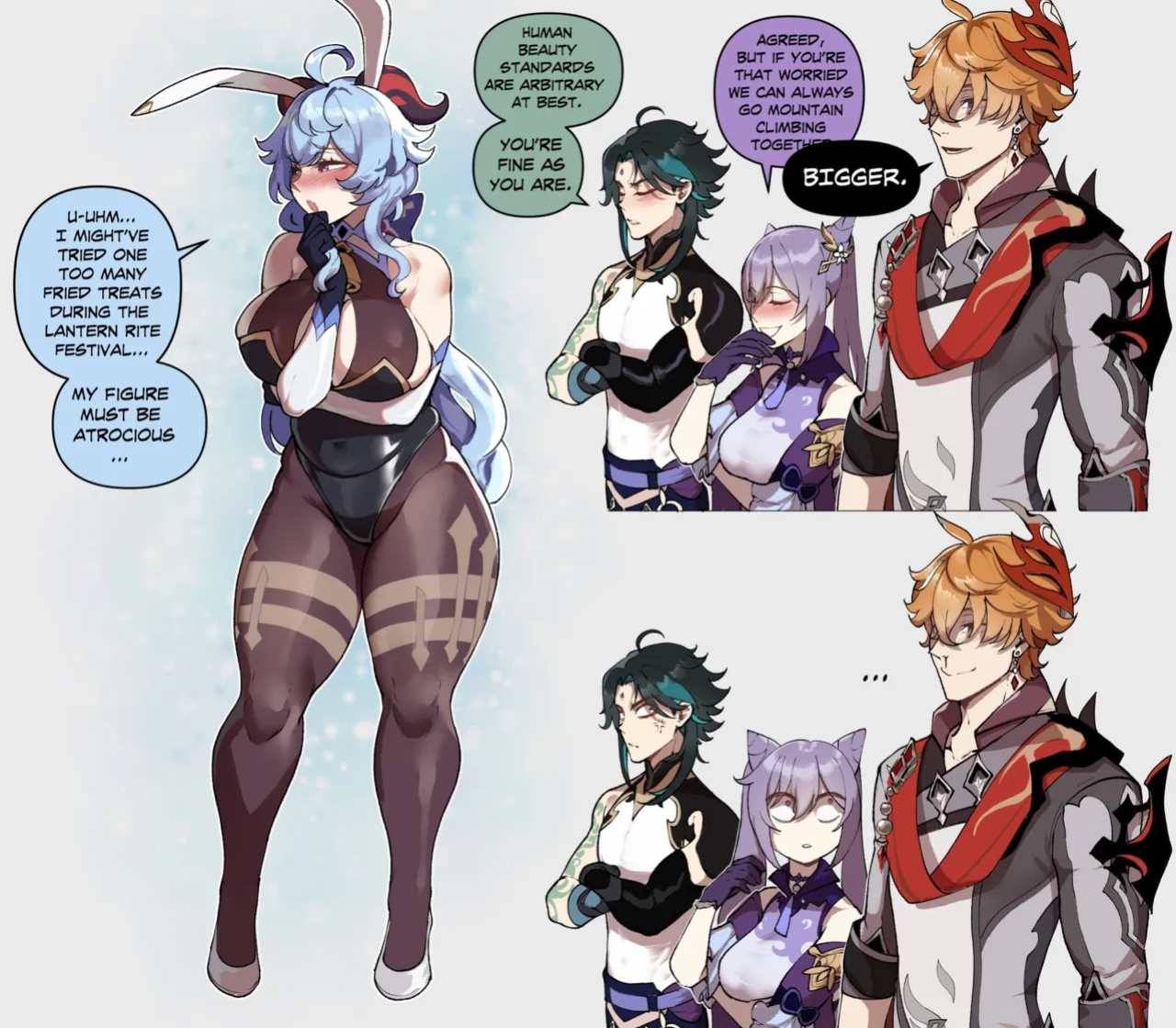 [ThiccwithaQ] Tartaglia / Thotgalia [Genshin Impact]