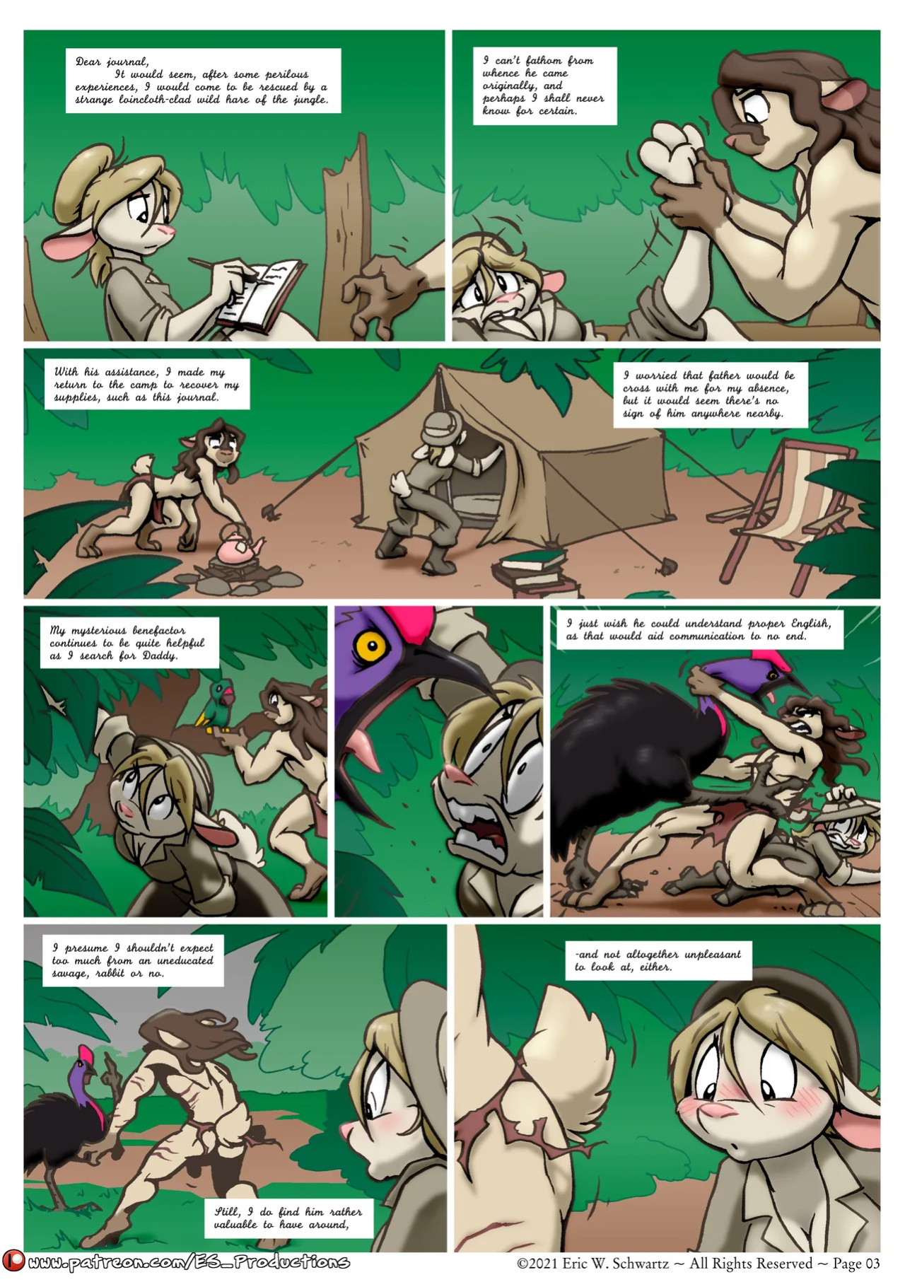 [Eric W. Schwartz] The Continuing Misadventures of Jane Cottontail: Chapter 2 - And Fluffy