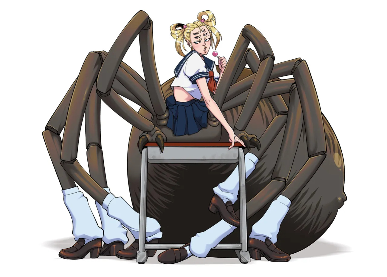 Evil Spinnerette x Bloodcrow 2 (Spinnerette)