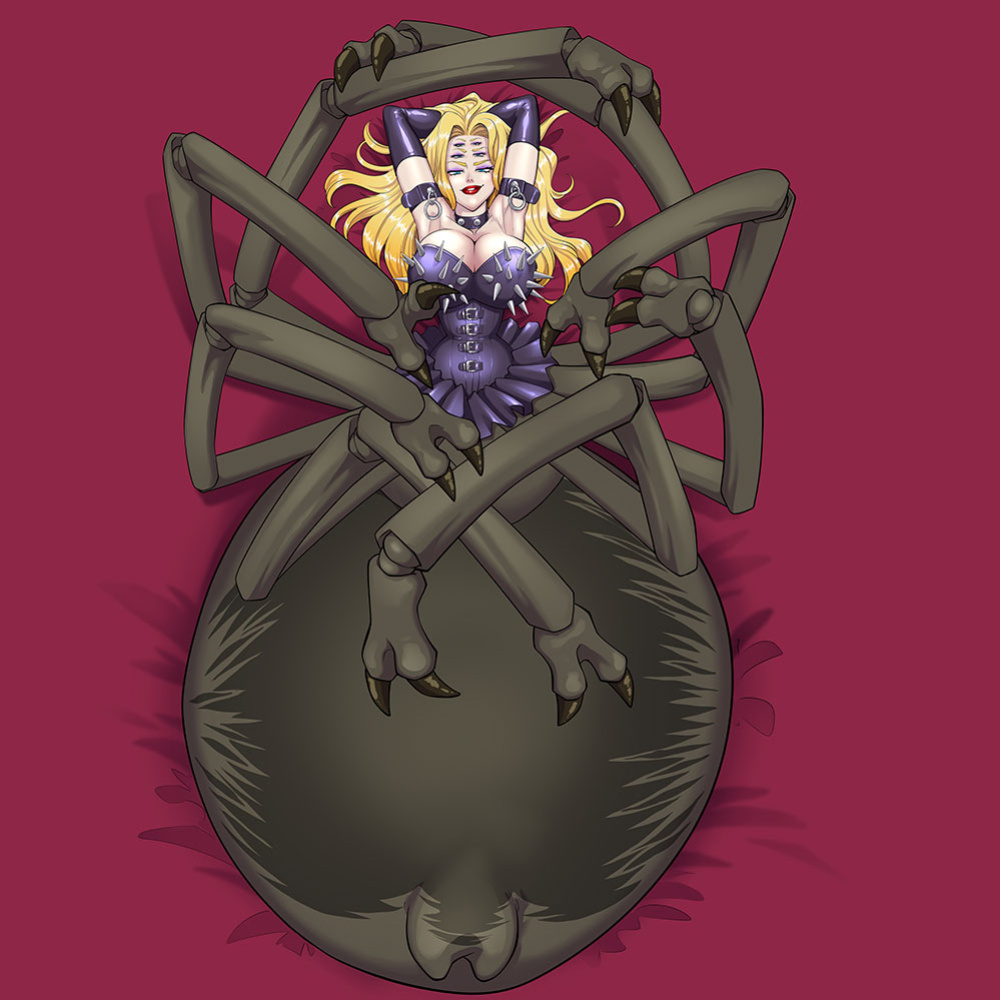 Evil Spinnerette x Bloodcrow 2 (Spinnerette)