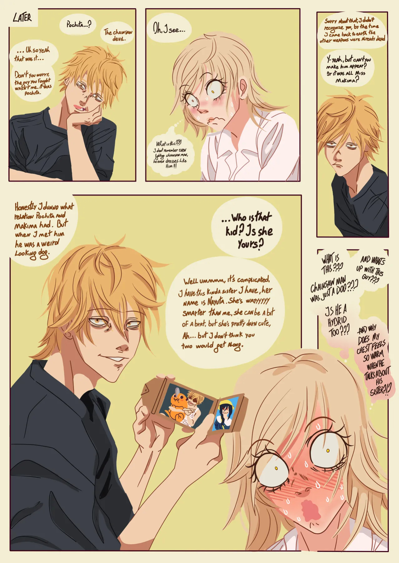 [Daysy Marunss] Nayuta's New Mom (Chainsaw Man)