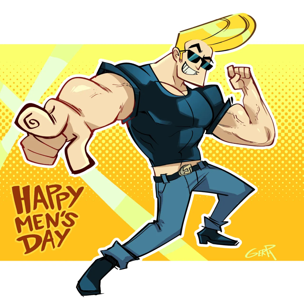 [DisabledFetus] Dad's Trophy (Johnny Bravo x Dexter's Mom series)
