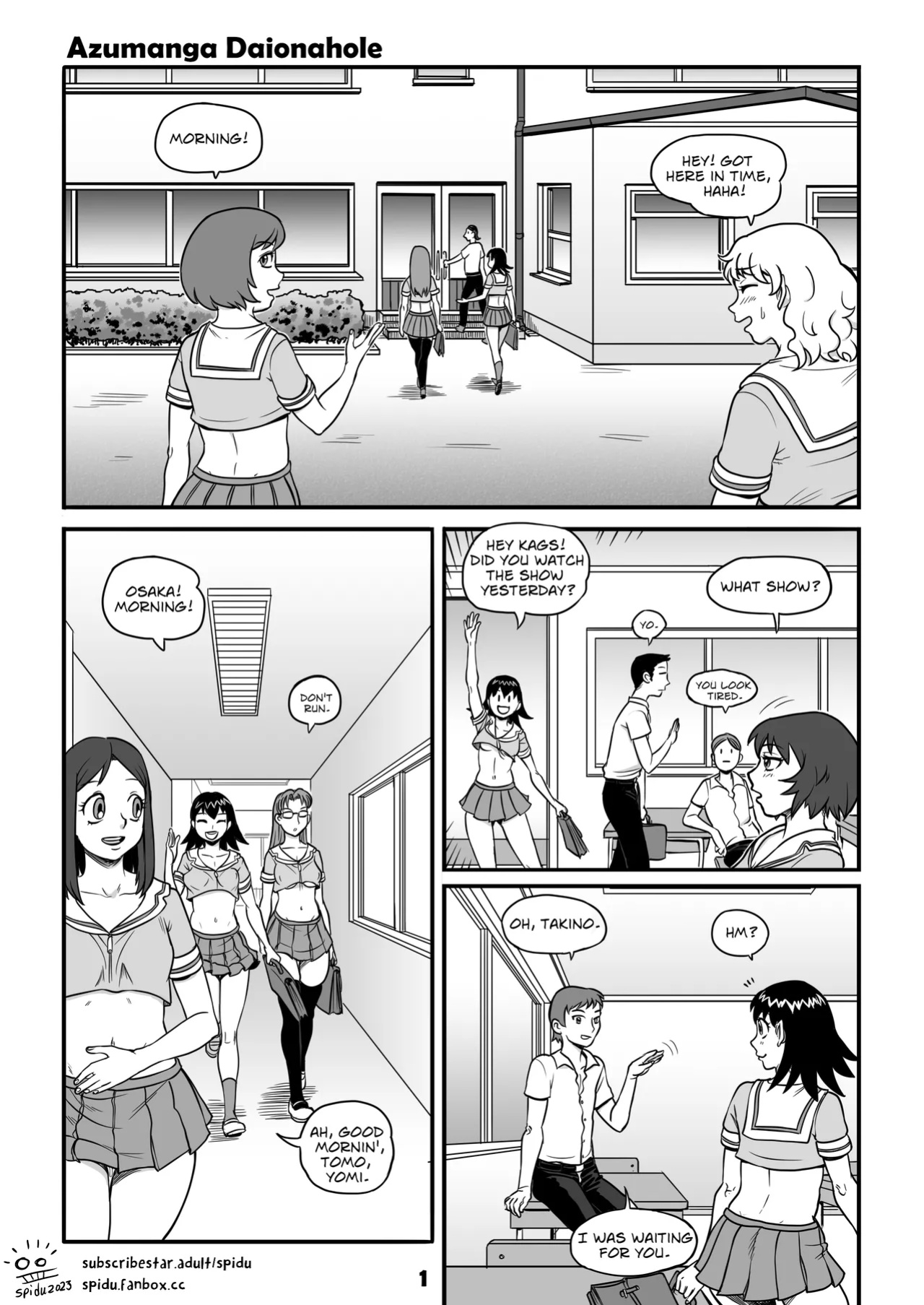 [spidu] Azumanga Daionahole (Azumanga Daioh) [HQ, censored]