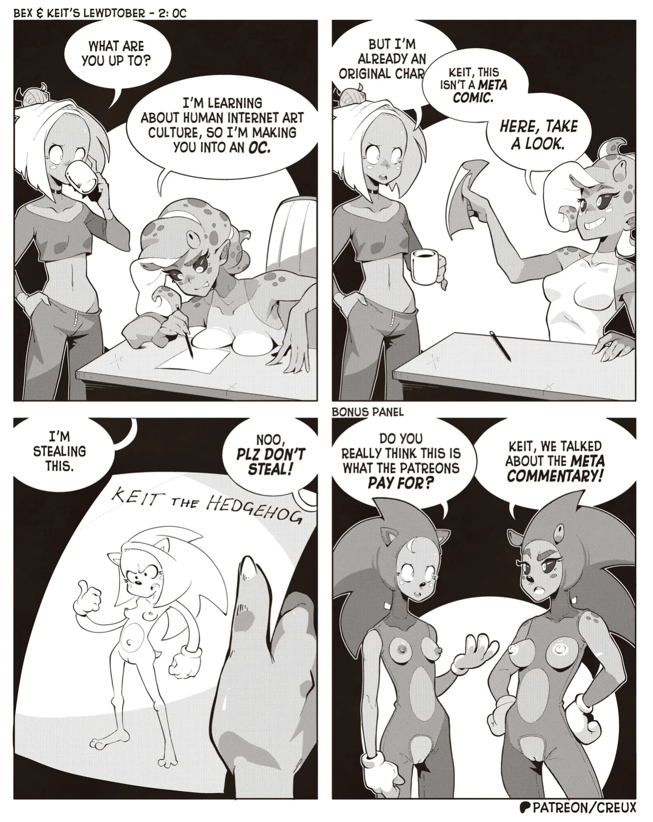 [Creux] Bex & Keit's Lewdtober 2024 + Extras