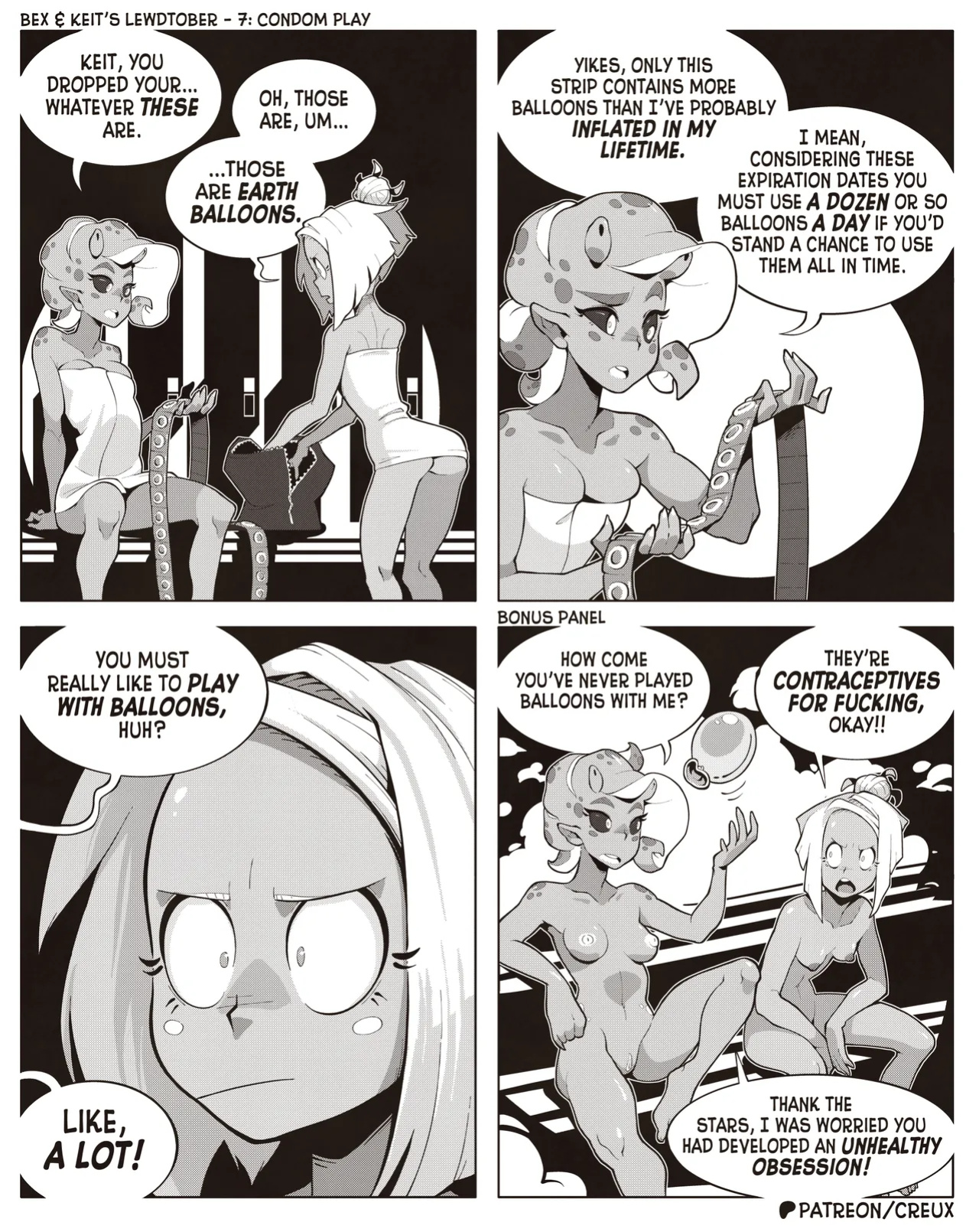 [Creux] Bex & Keit's Lewdtober 2024 + Extras