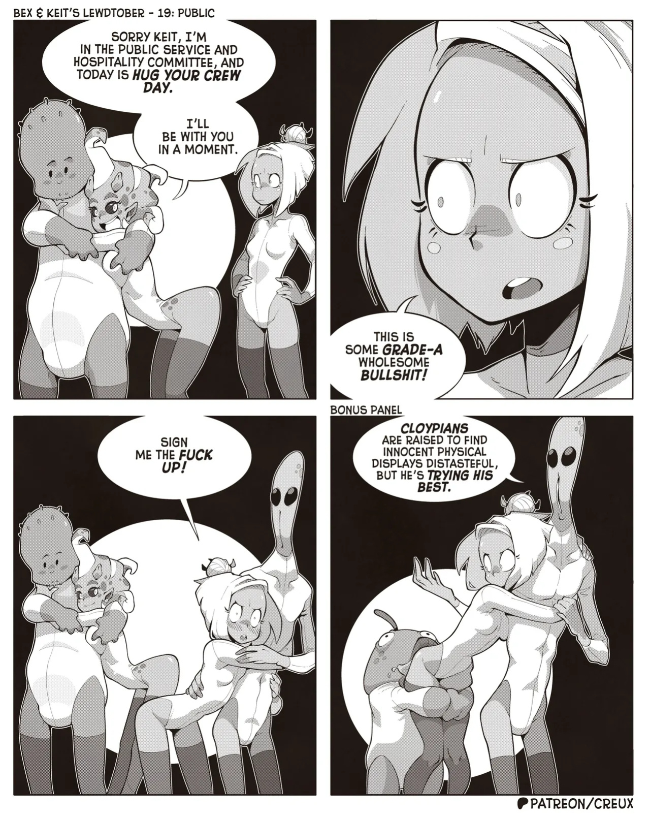 [Creux] Bex & Keit's Lewdtober 2024 + Extras