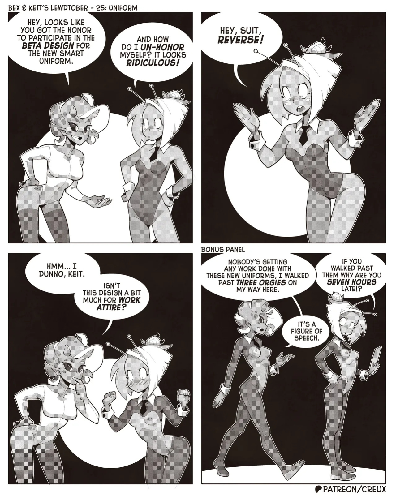 [Creux] Bex & Keit's Lewdtober 2024 + Extras