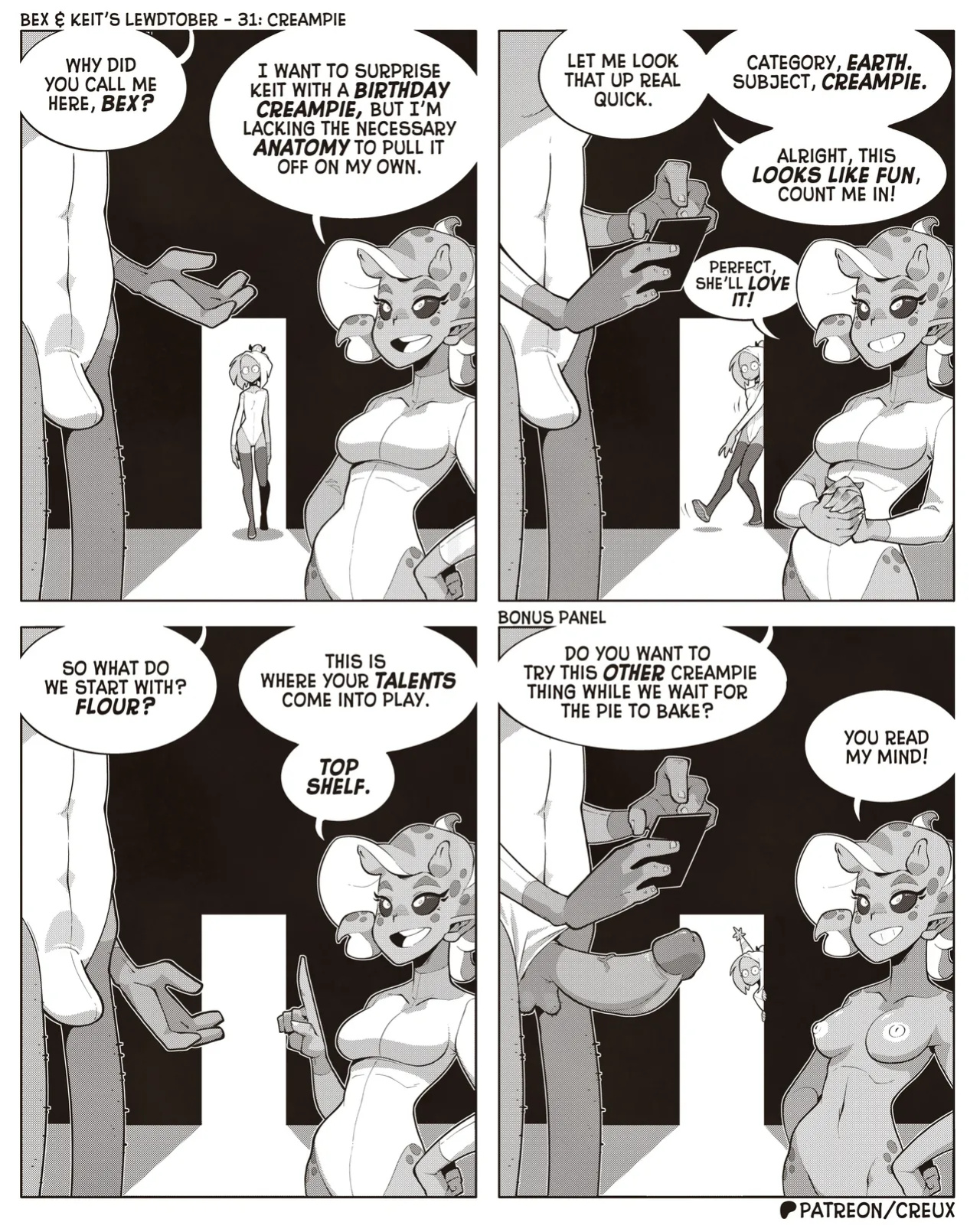 [Creux] Bex & Keit's Lewdtober 2024 + Extras