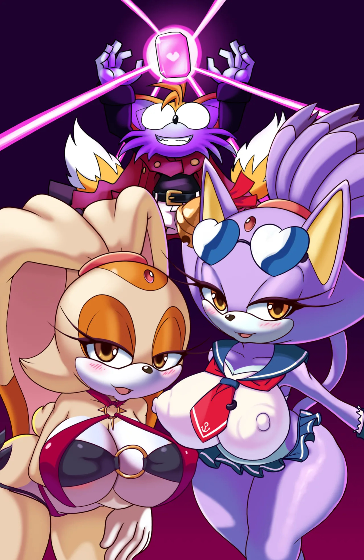 [Ichduhernz] Tails Rush'd: Blazy Mix