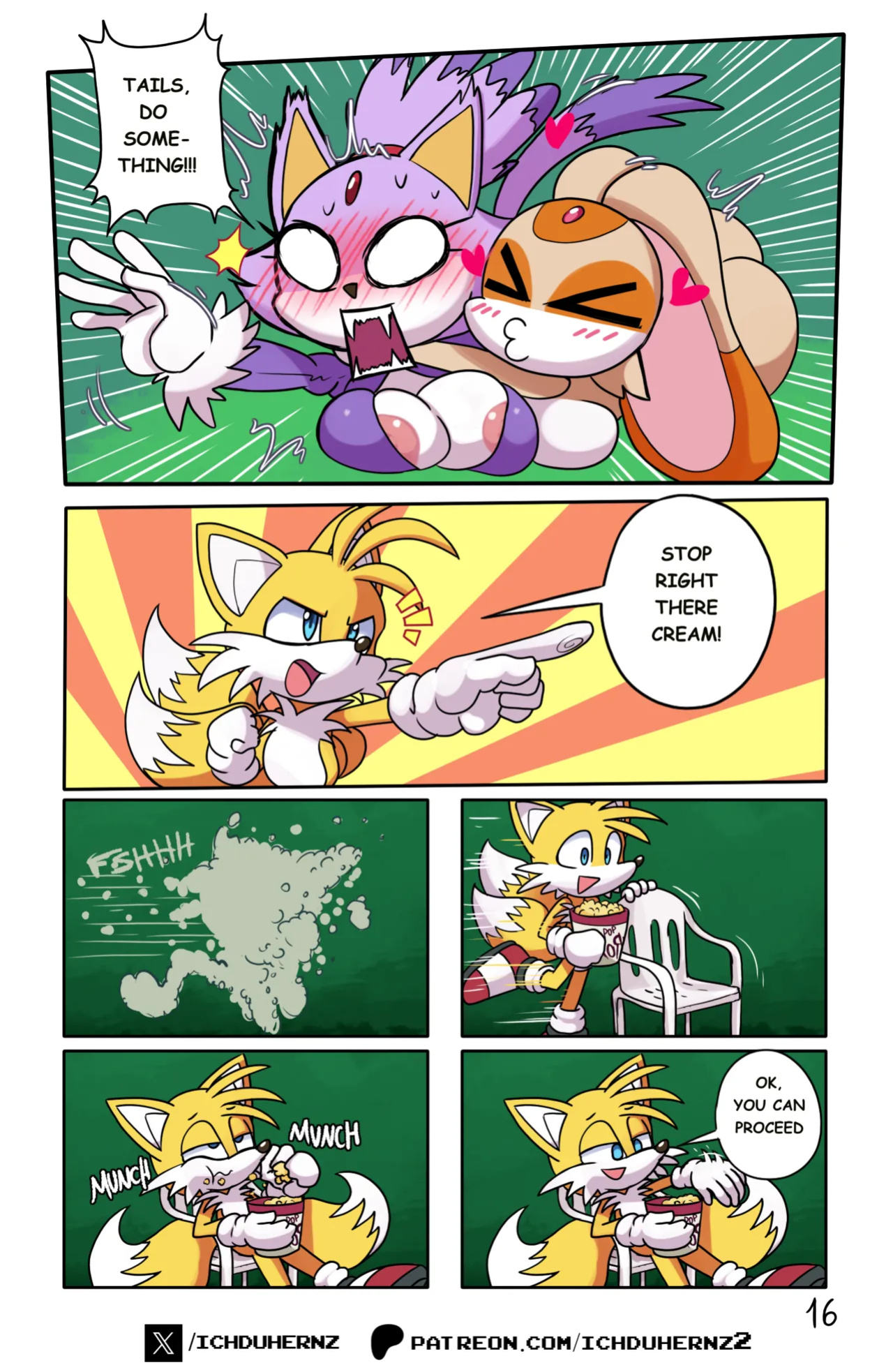 [Ichduhernz] Tails Rush'd: Blazy Mix