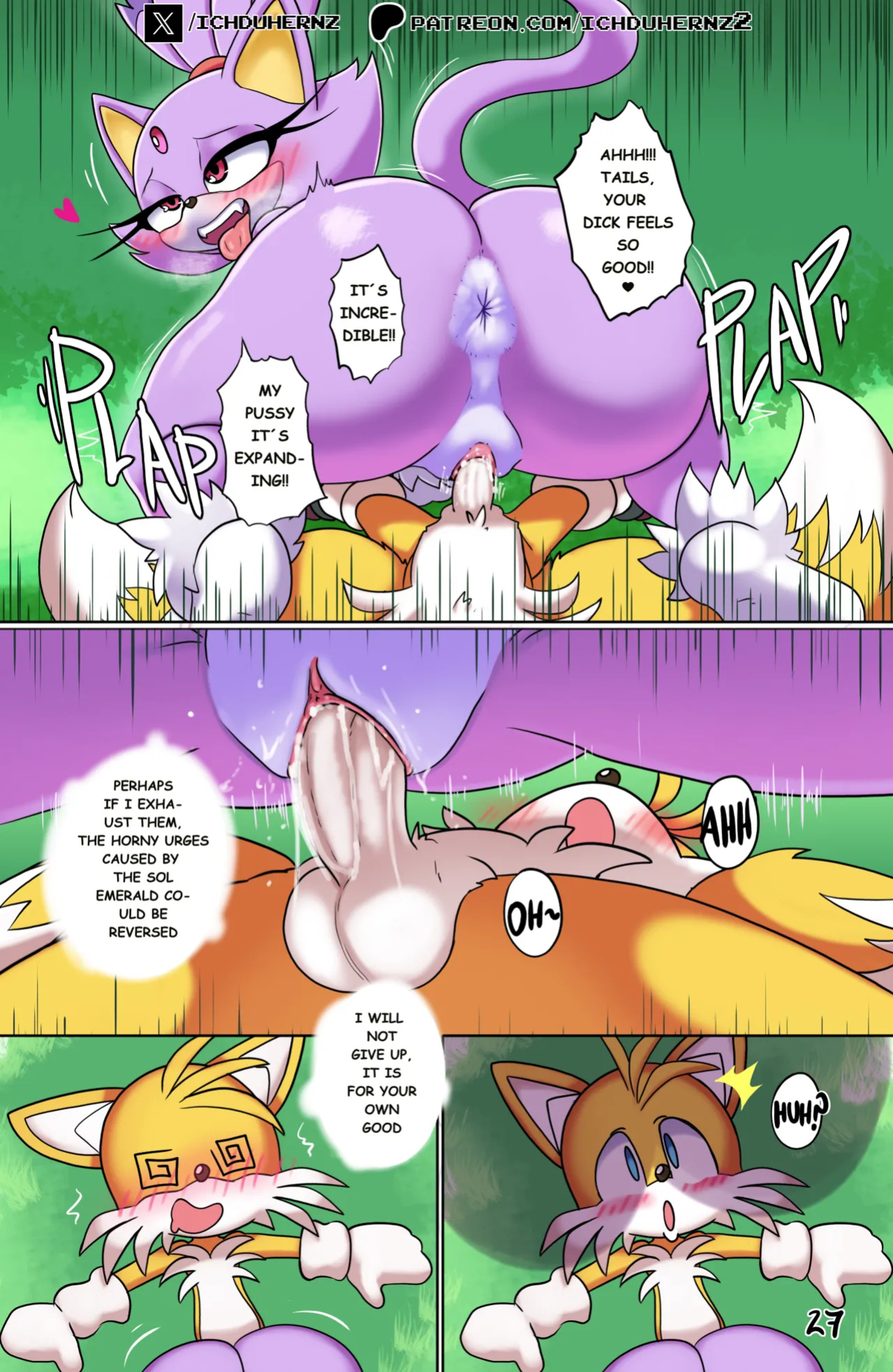 [Ichduhernz] Tails Rush'd: Blazy Mix