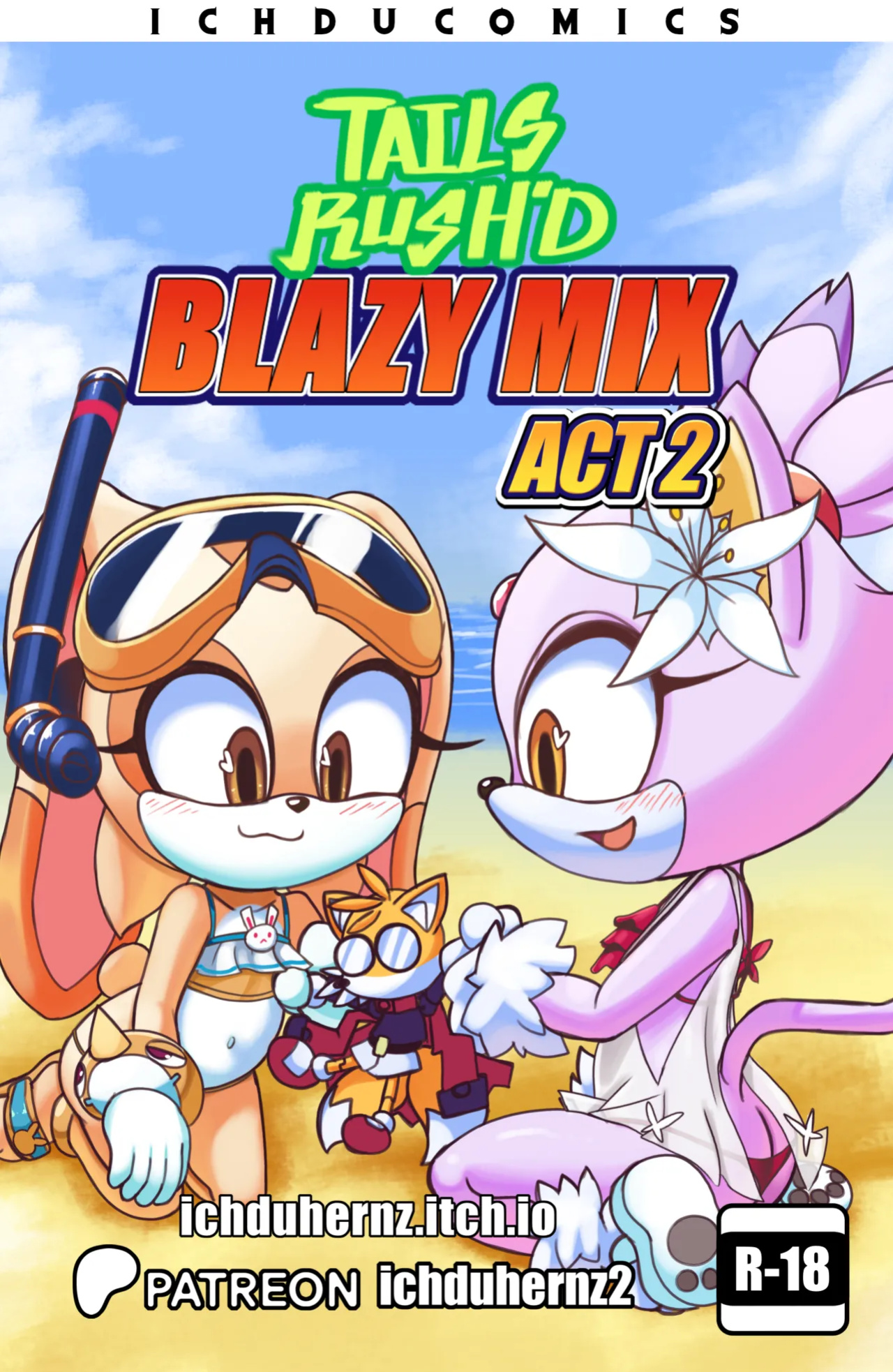 [Ichduhernz] Tails Rush'd: Blazy Mix