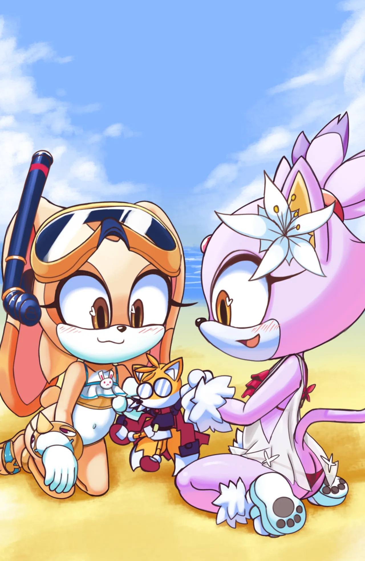 [Ichduhernz] Tails Rush'd: Blazy Mix