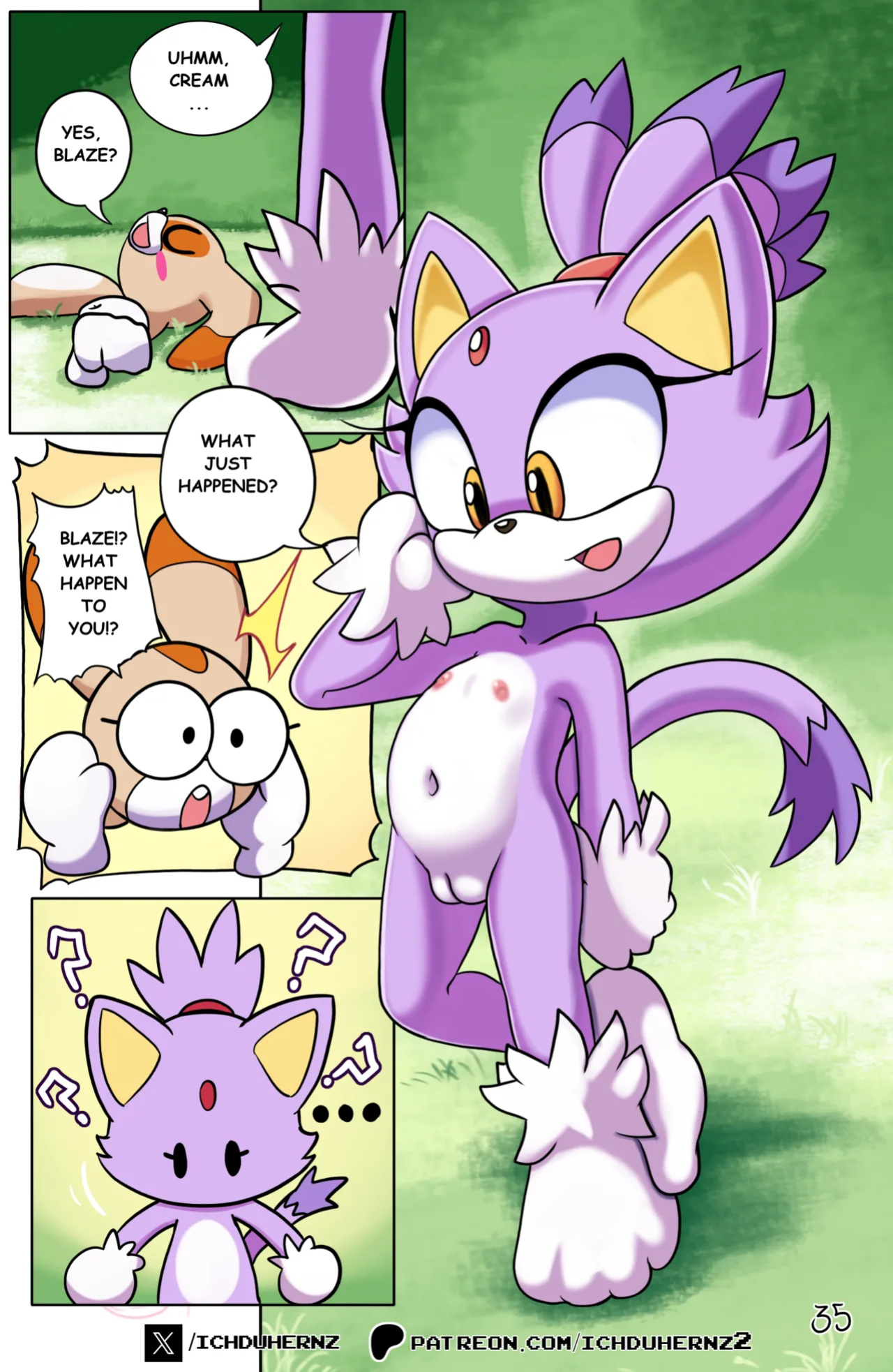[Ichduhernz] Tails Rush'd: Blazy Mix